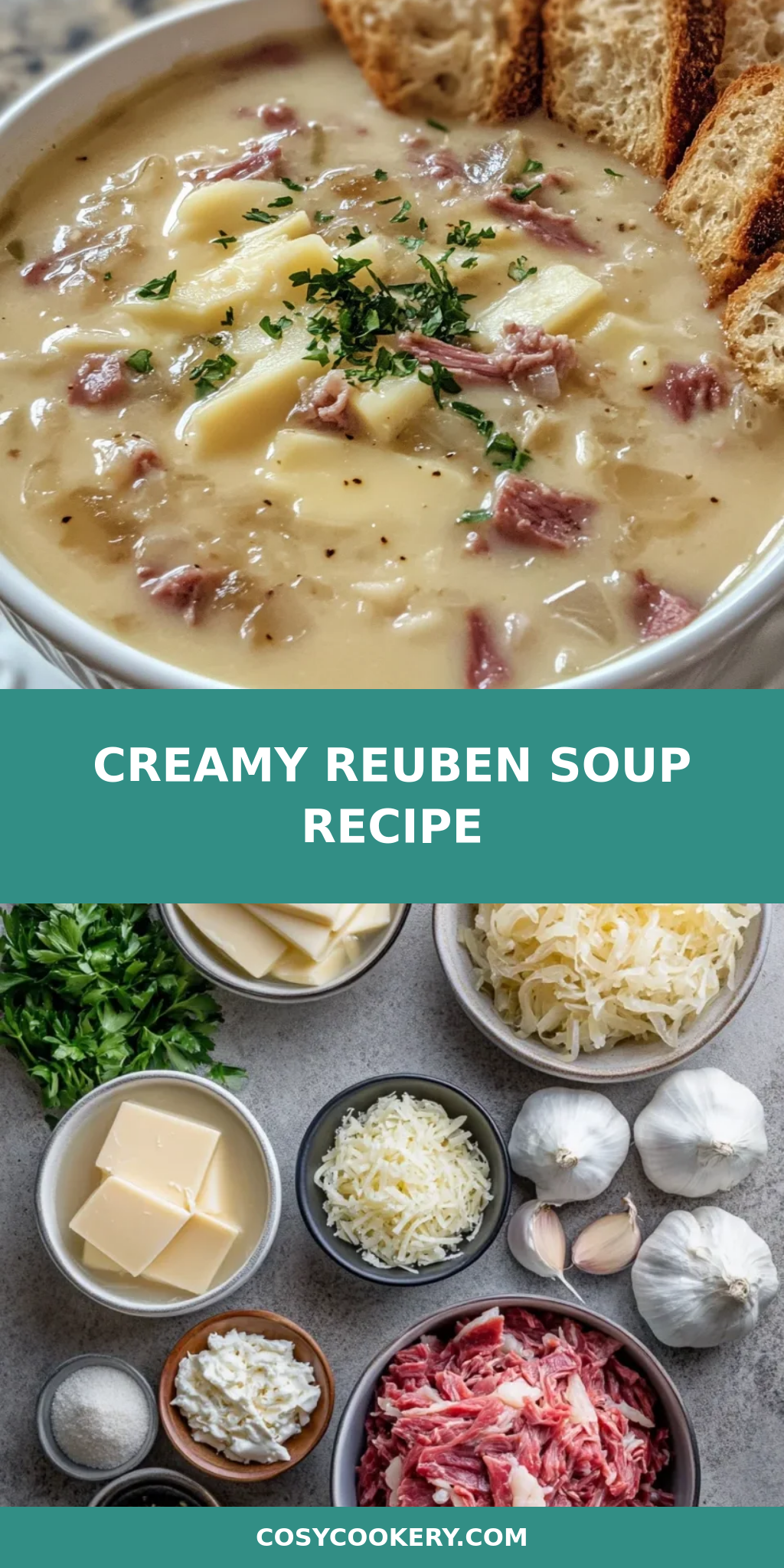 Creamy Reuben Soup Recipe