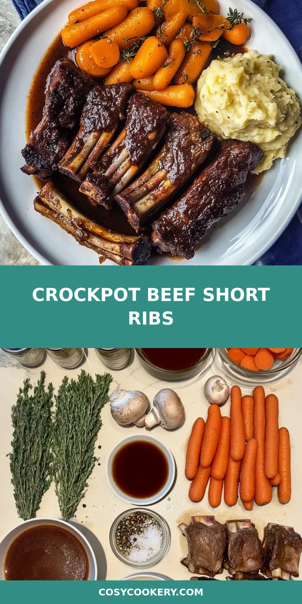 Crockpot Beef Short Ribs