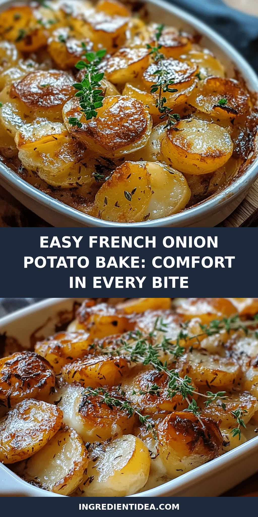 Easy French Onion Potato Bake: Comfort in Every Bite