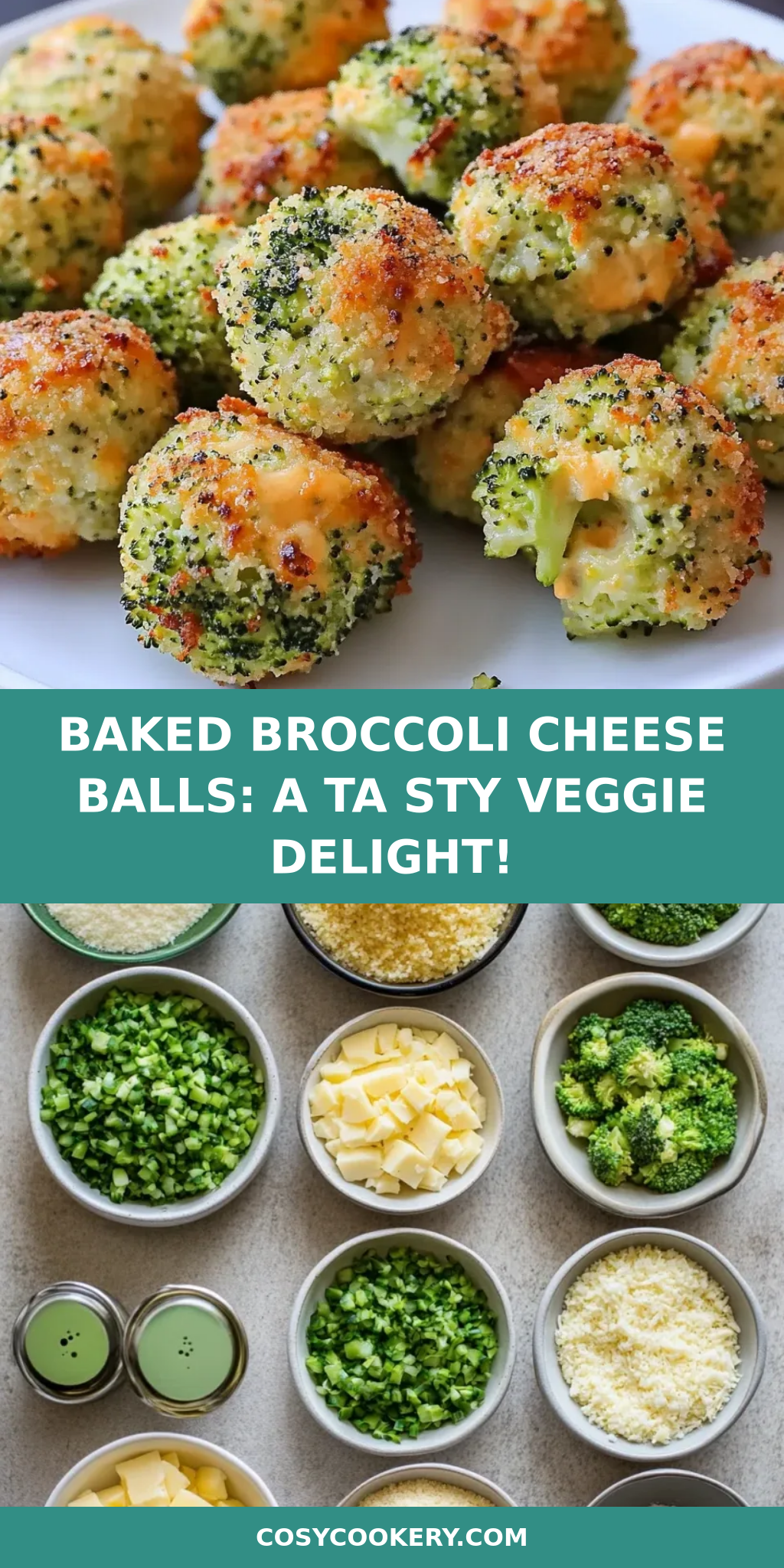 Baked Broccoli Cheese Balls: A Ta sty Veggie Delight!