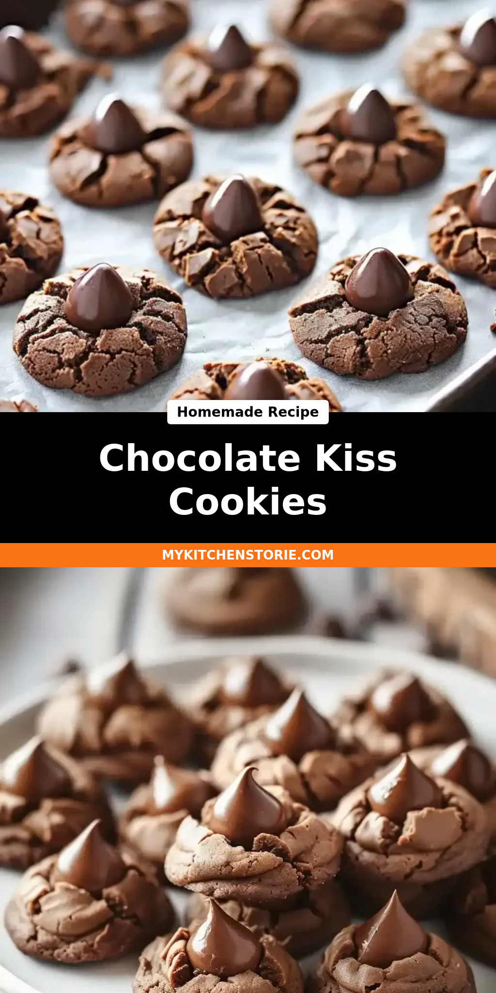 Chocolate Kiss Cookies