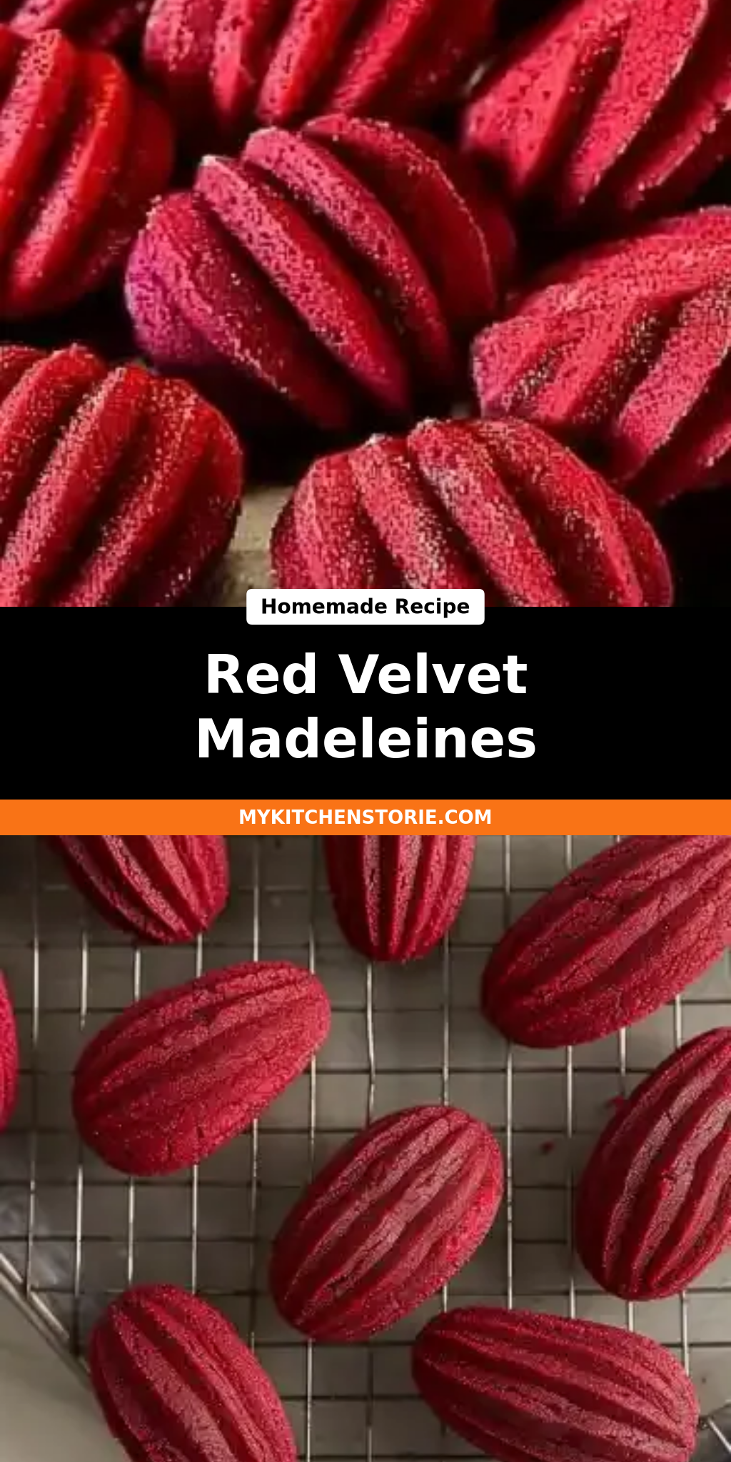 Red Velvet Madeleines