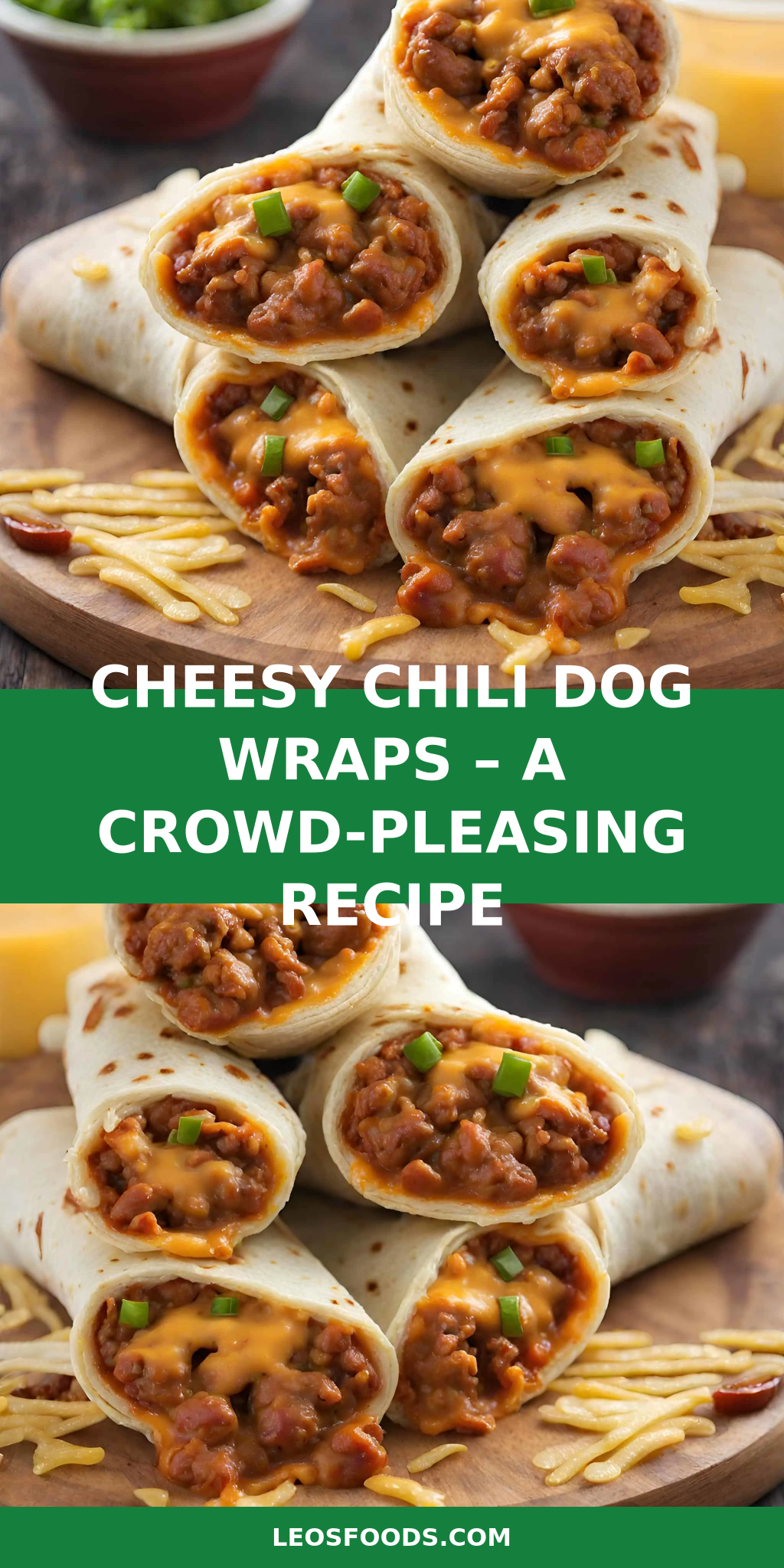 Cheesy Chili Dog Wraps – A Crowd-Pleasing Recipe