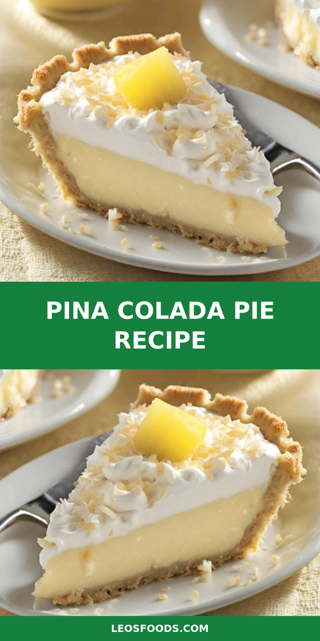 Pina Colada Pie Recipe