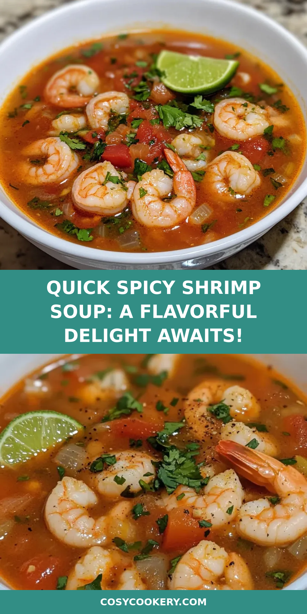 Quick Spicy Shrimp Soup: A Flavorful Delight Awaits!