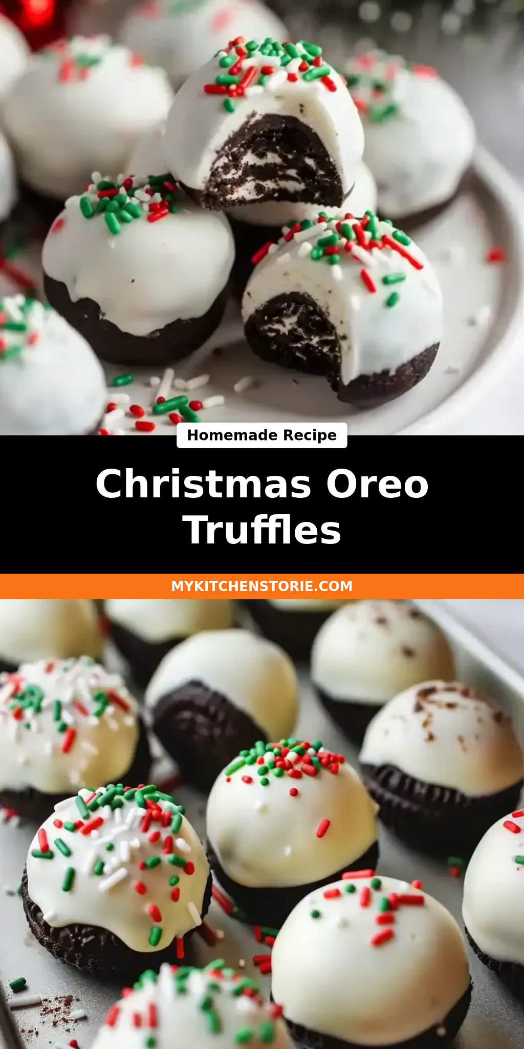 Christmas Oreo Truffles