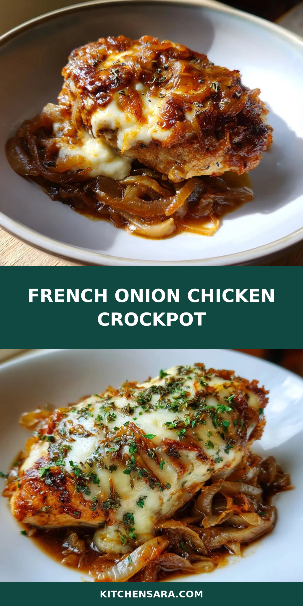 French Onion Chicken Crockpot