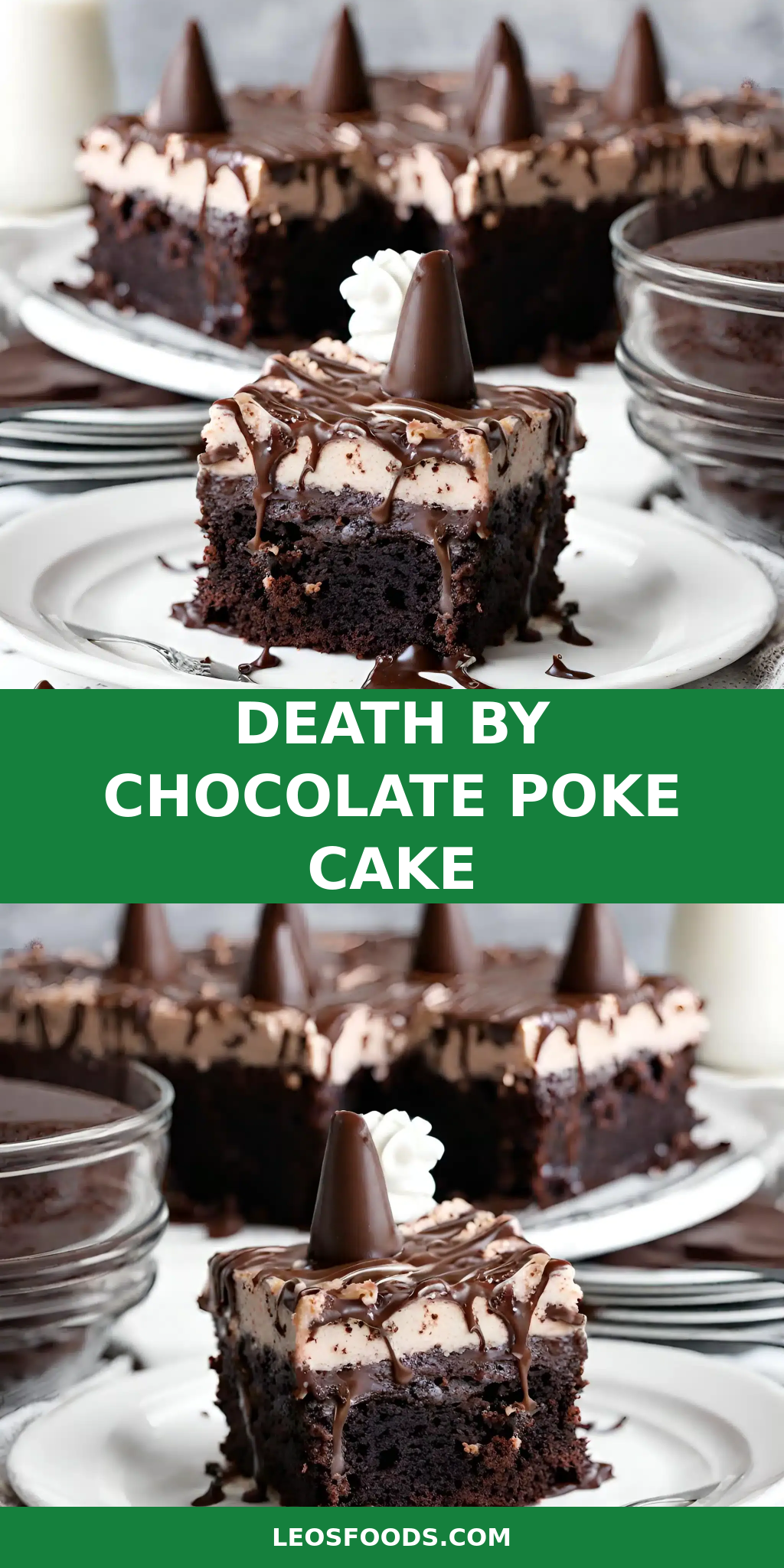 Death by Chocolate Poke Cake