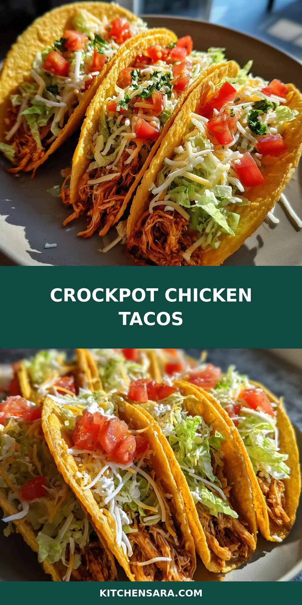Crockpot Chicken Tacos