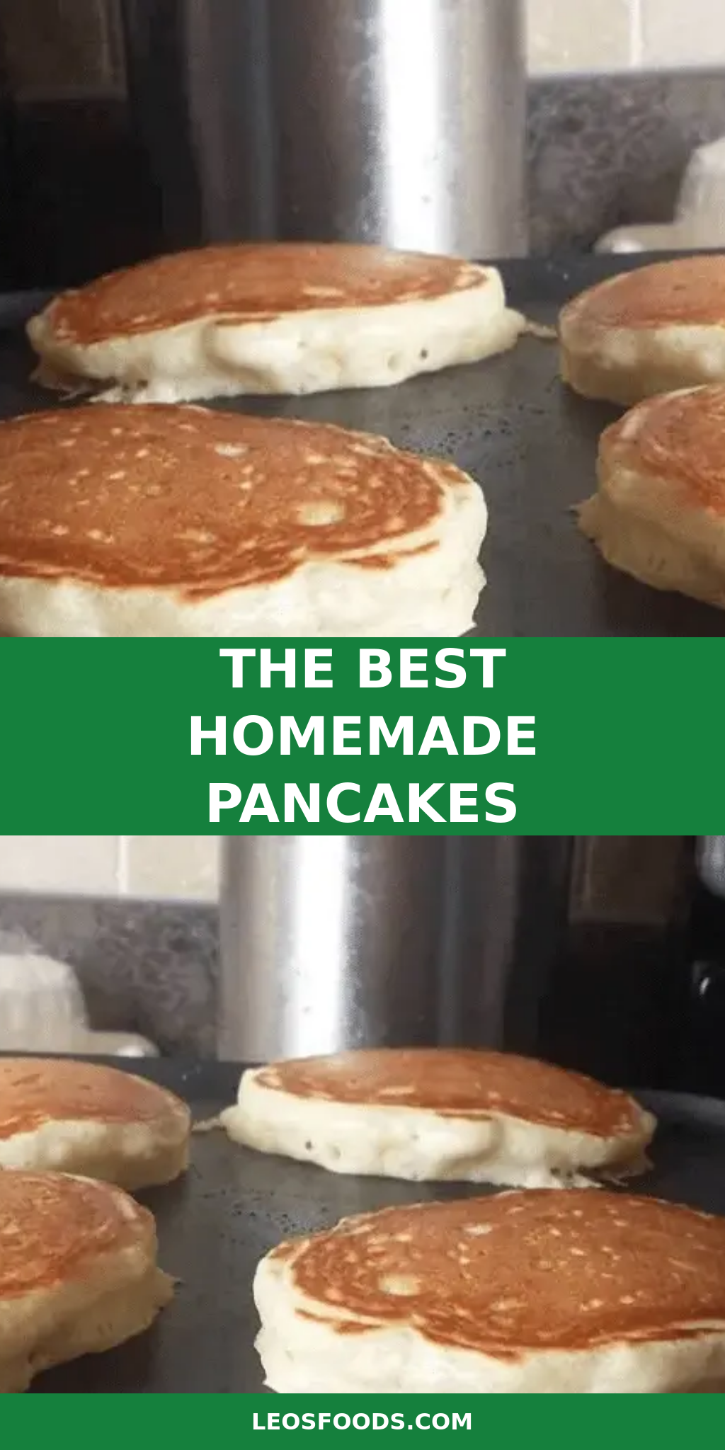 THE BEST HOMEMADE PANCAKES