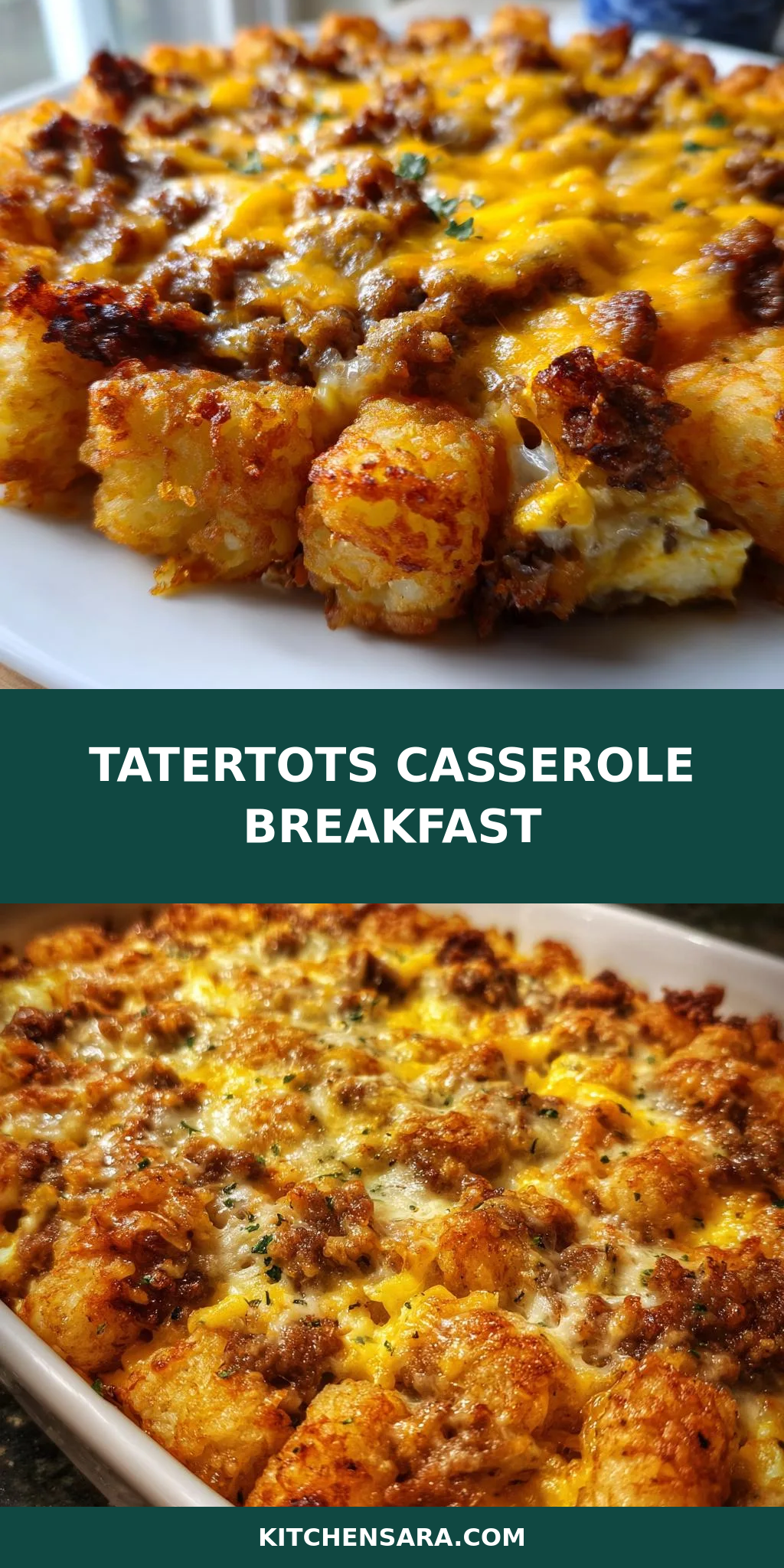 Tatertots Casserole Breakfast