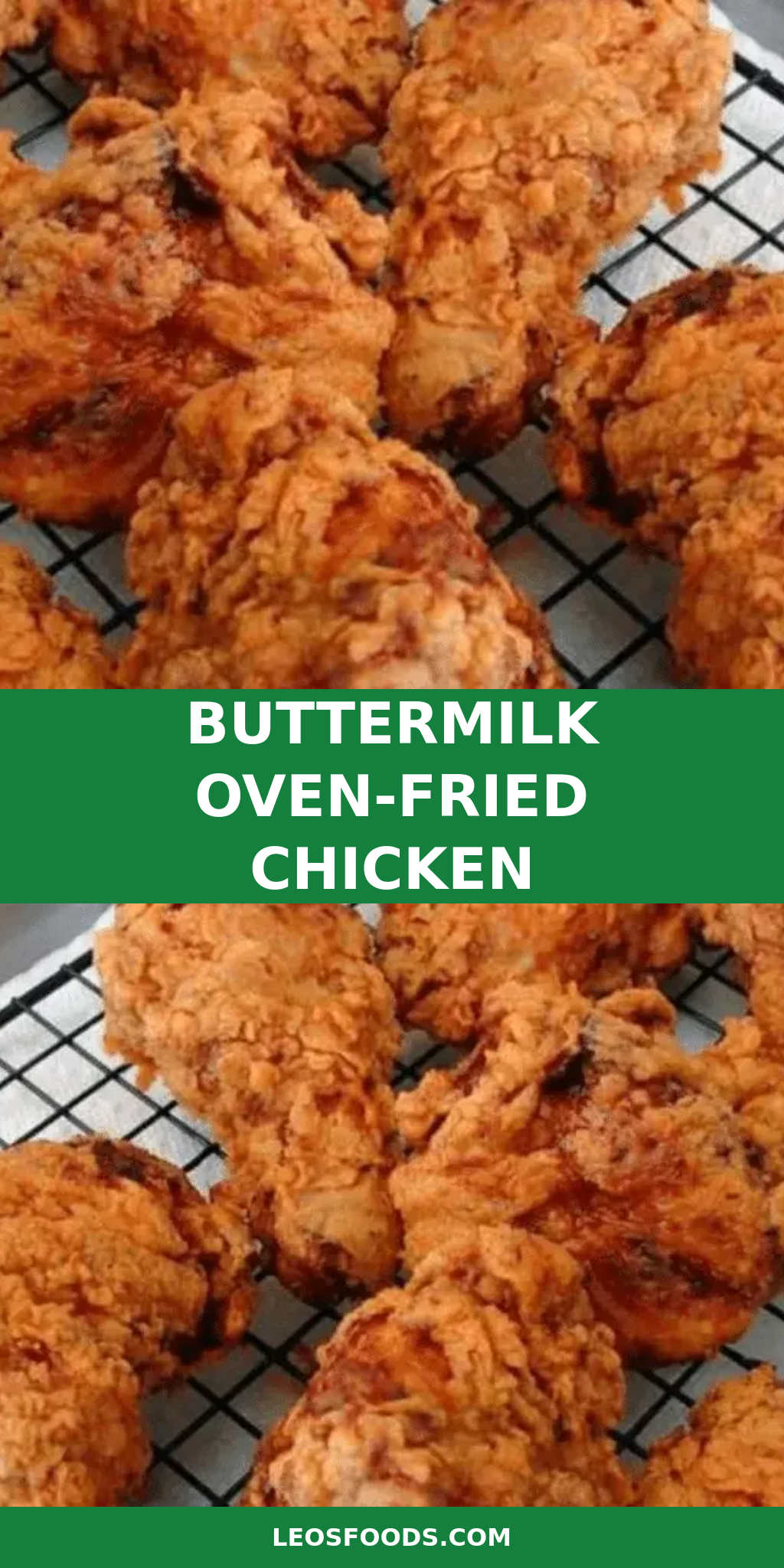 Buttermilk Oven-Fried Chicken