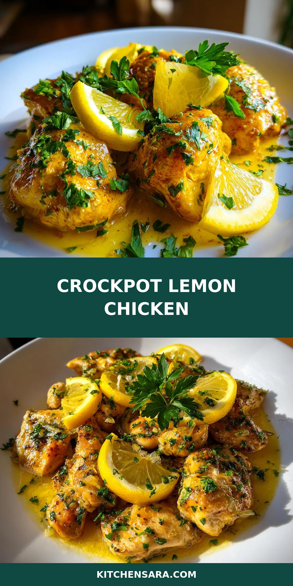 Crockpot Lemon Chicken