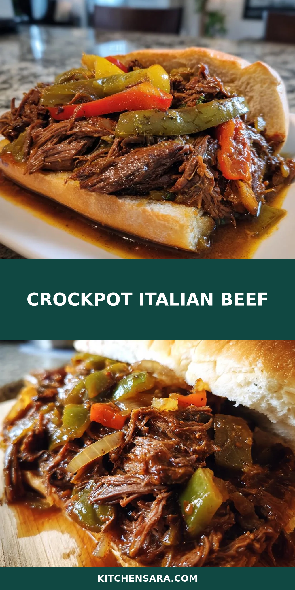 Crockpot Italian Beef