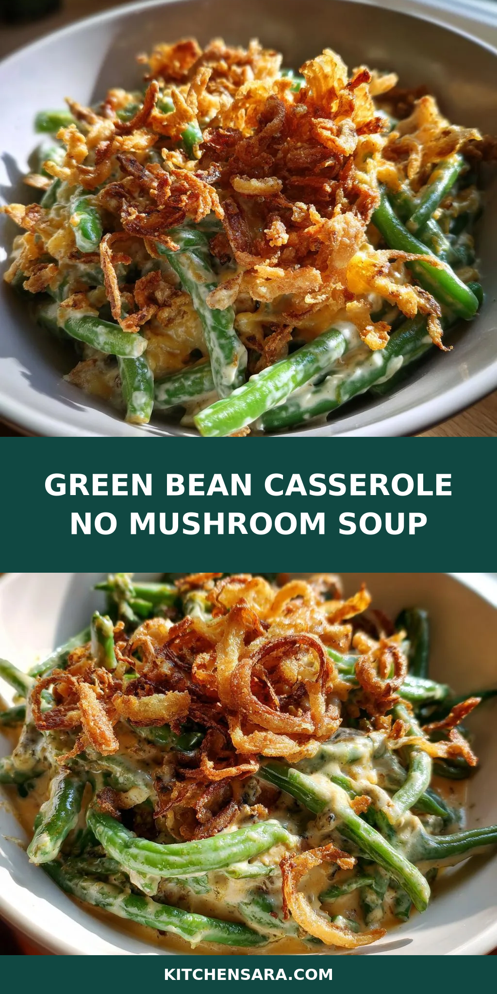 Green Bean Casserole No Mushroom Soup