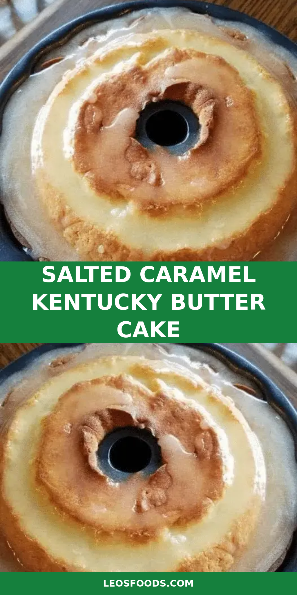 Salted Caramel Kentucky Butter Cake