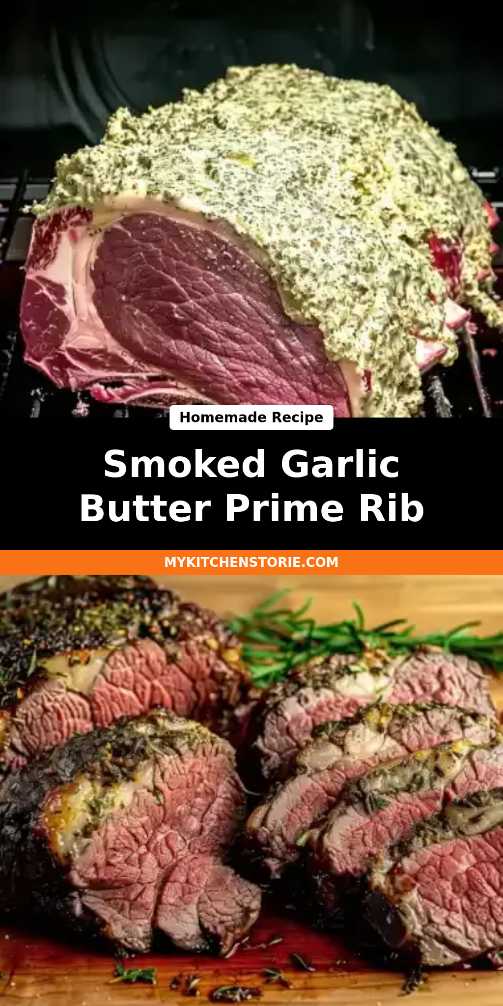 Smoked Garlic Butter Prime Rib