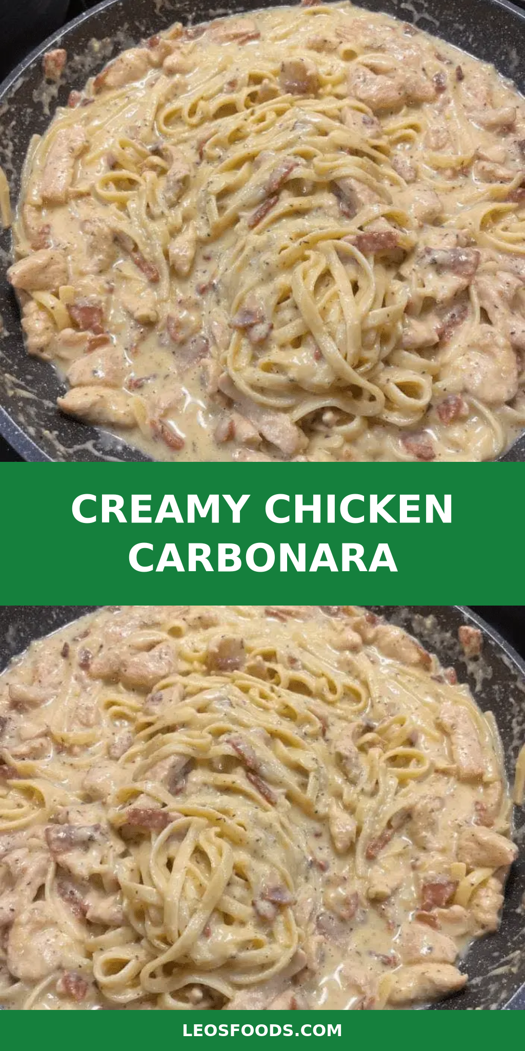 Creamy Chicken Carbonara