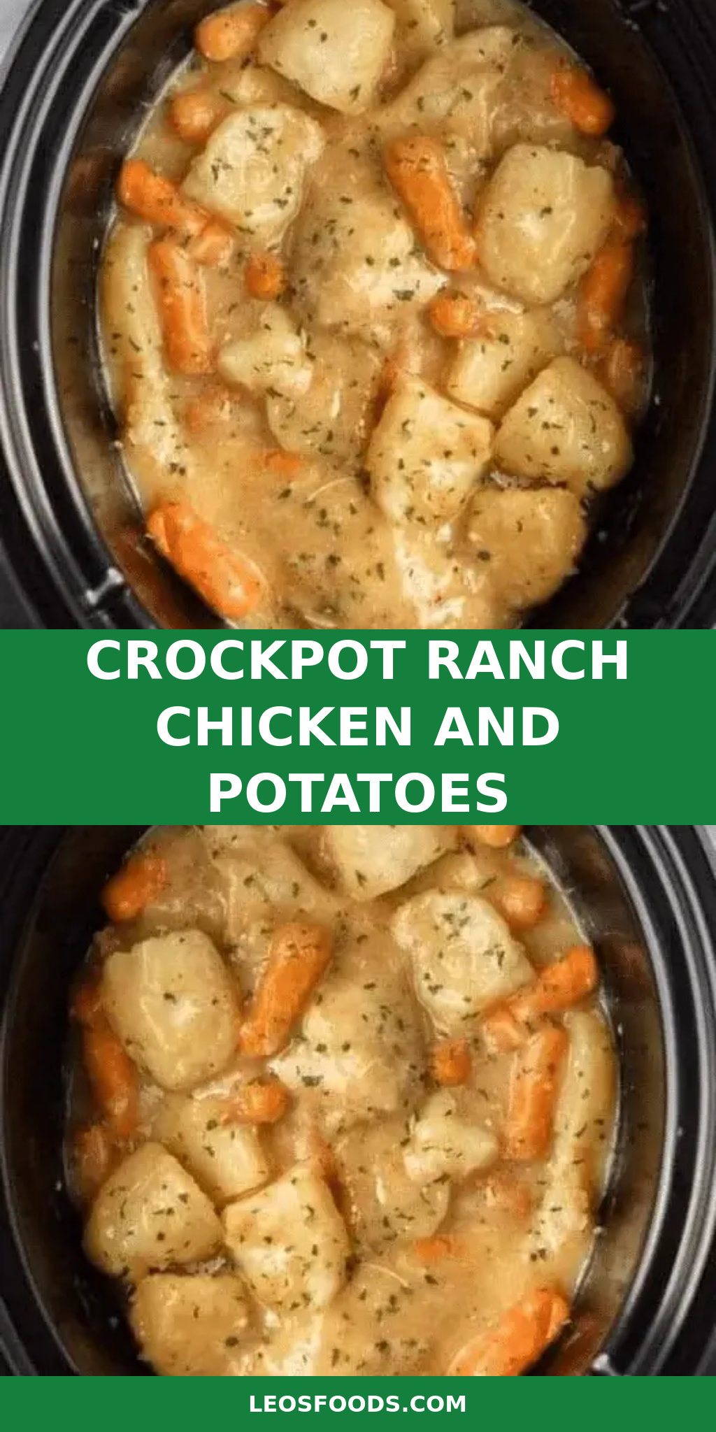 Crockpot Ranch Chicken and Potatoes