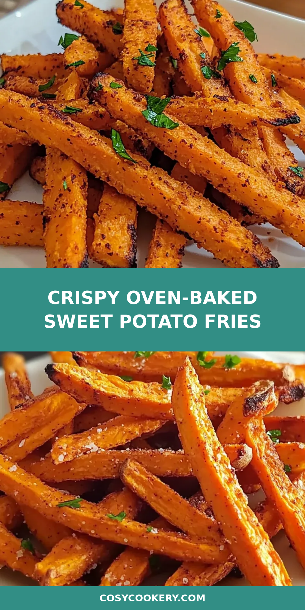 Crispy Oven-Baked Sweet Potato Fries