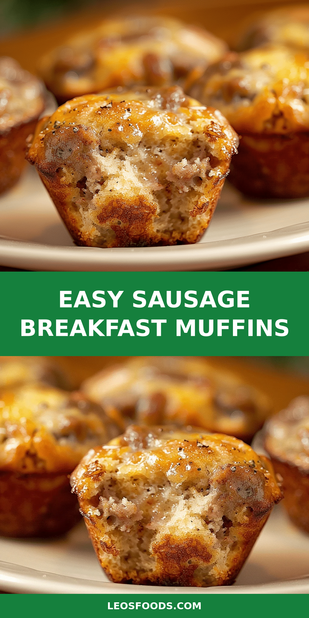 Easy Sausage Breakfast Muffins