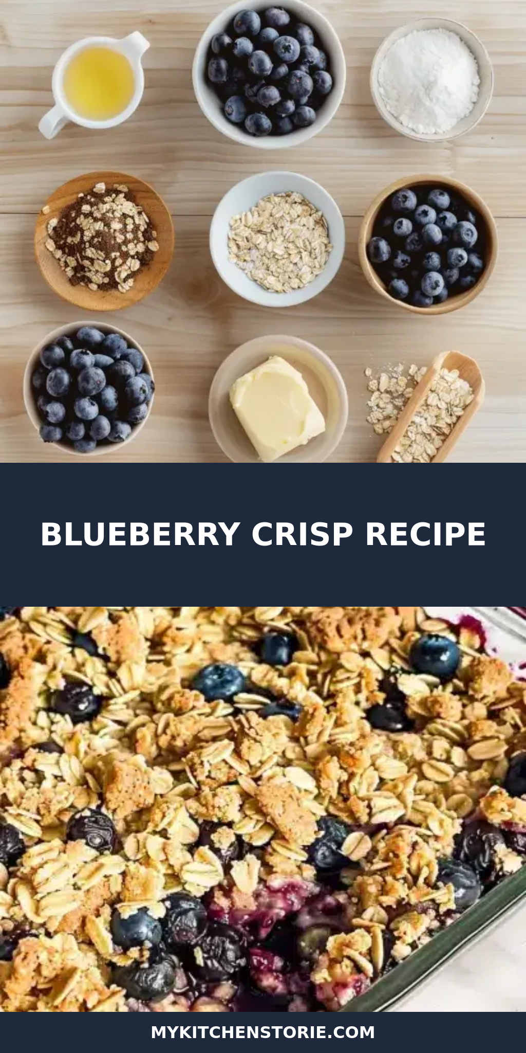 Blueberry Crisp recipe