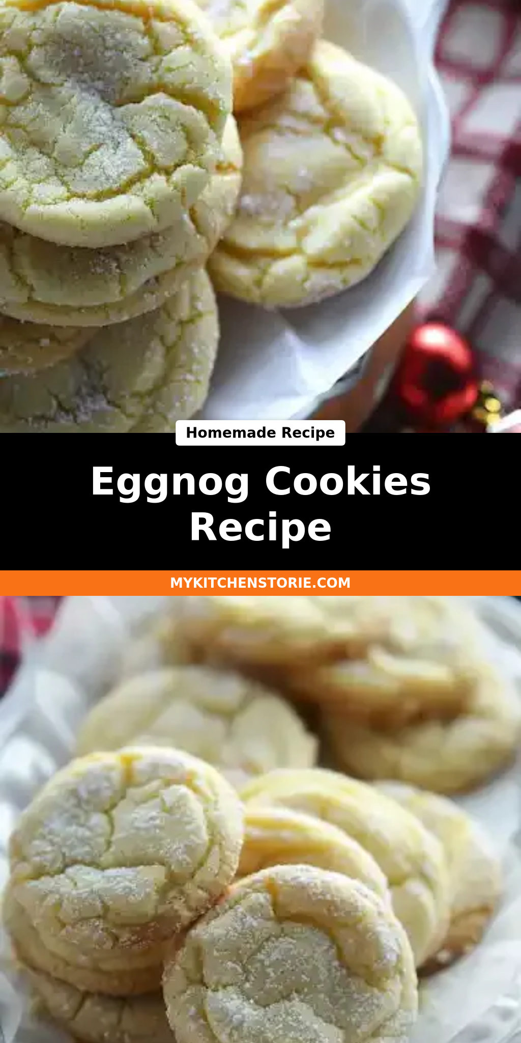 Eggnog Cookies Recipe