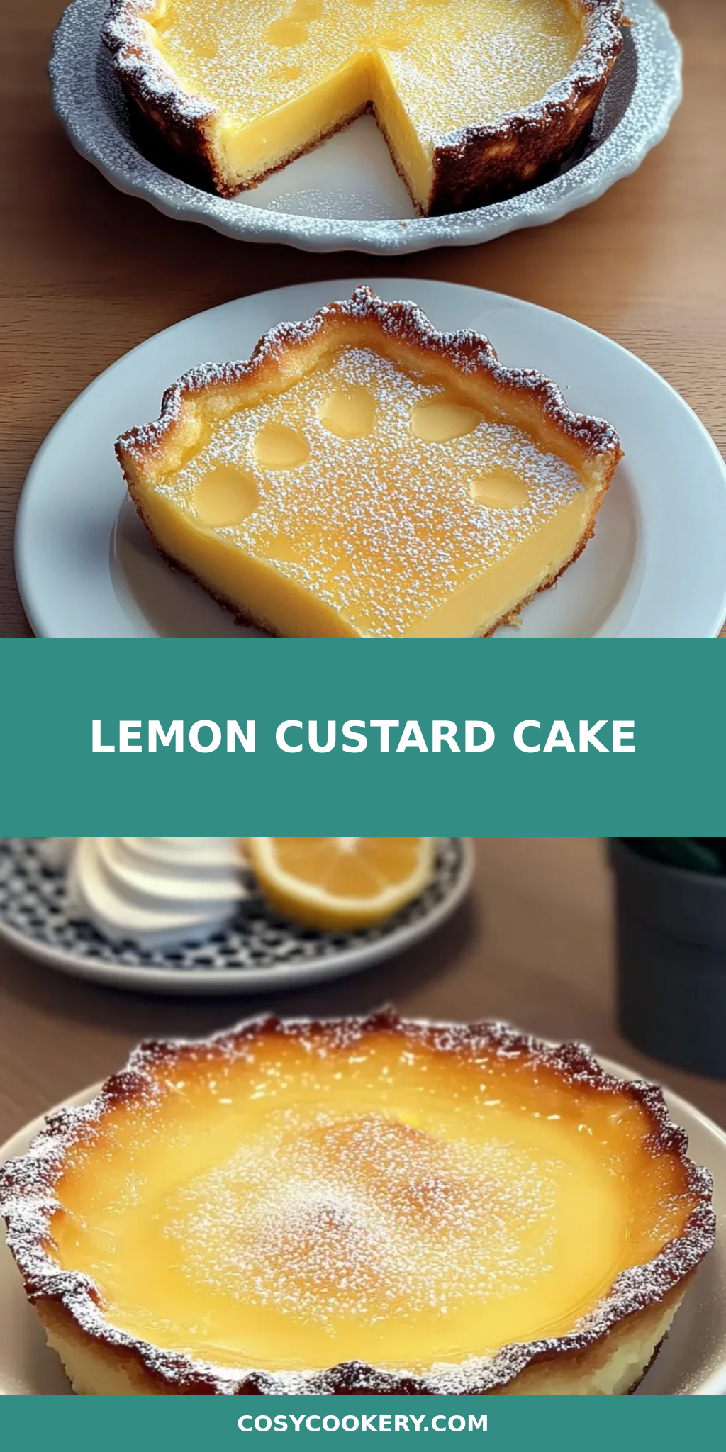 Lemon Custard Cake