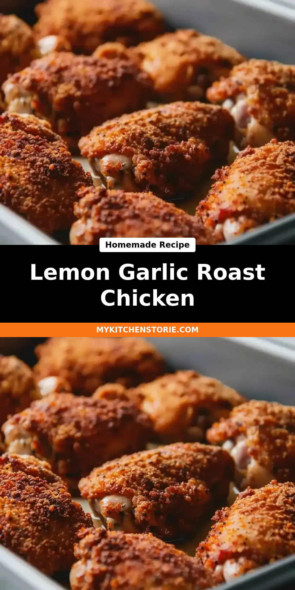 Lemon Garlic Roast Chicken
