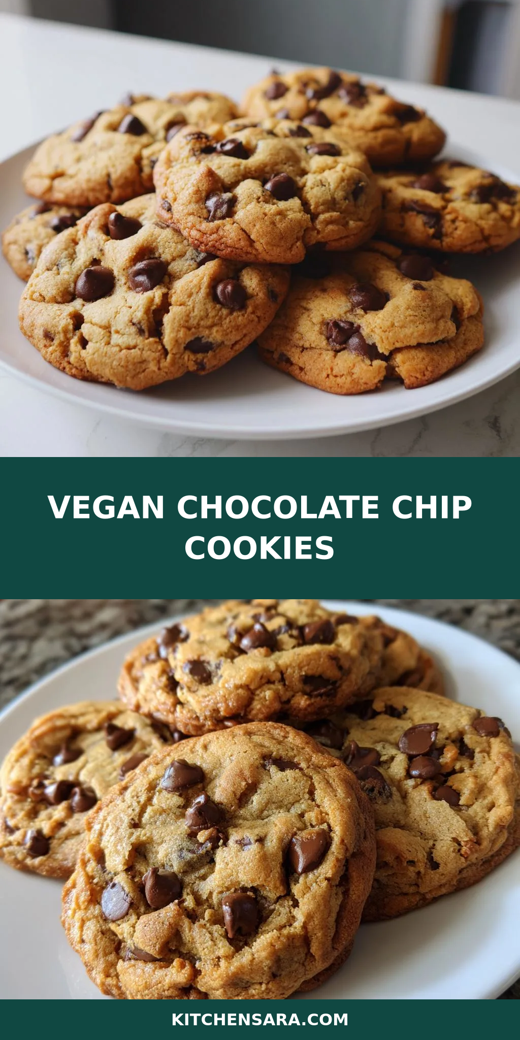 Vegan Chocolate Chip Cookies