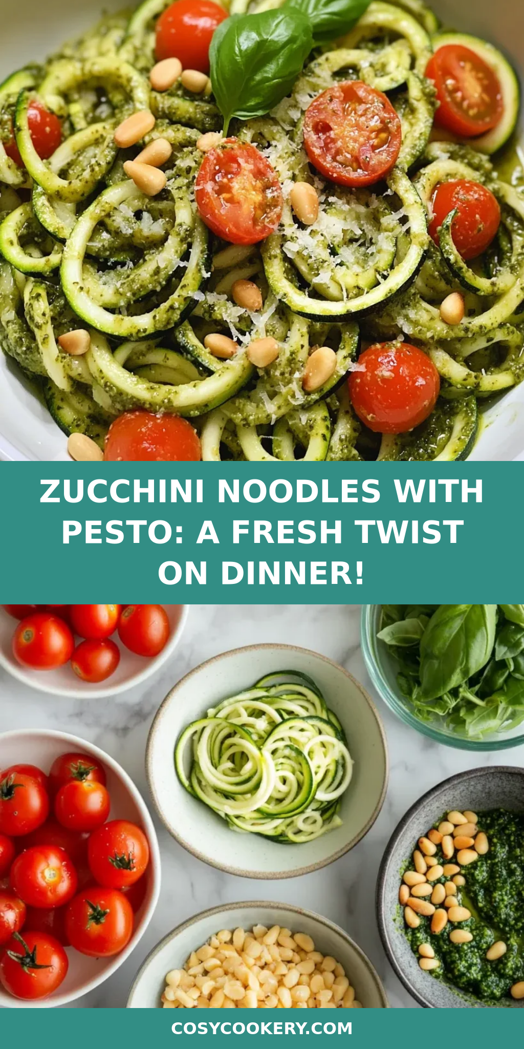 Zucchini Noodles with Pesto: A Fresh Twist on Dinner!
