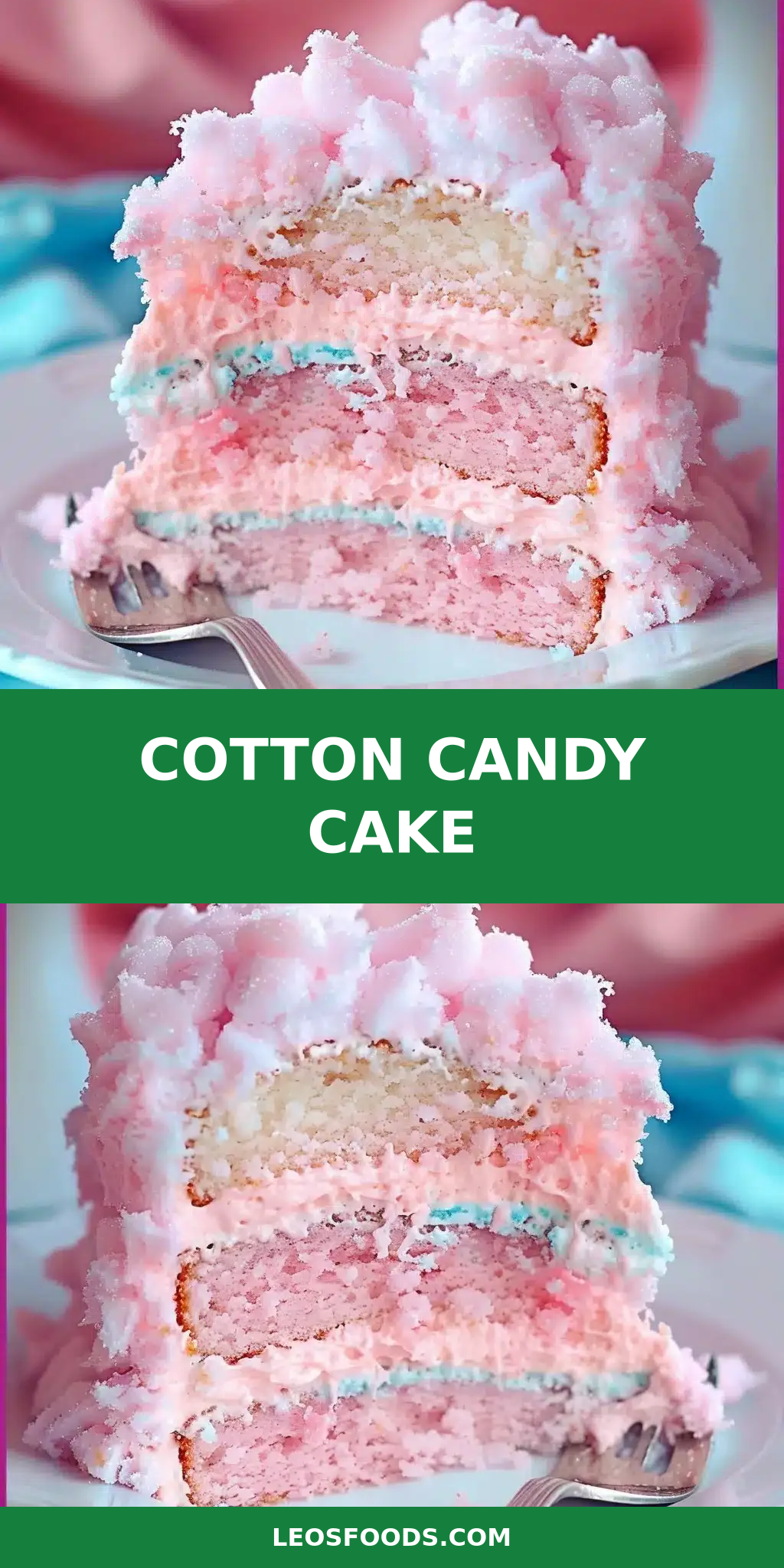 Cotton Candy Cake