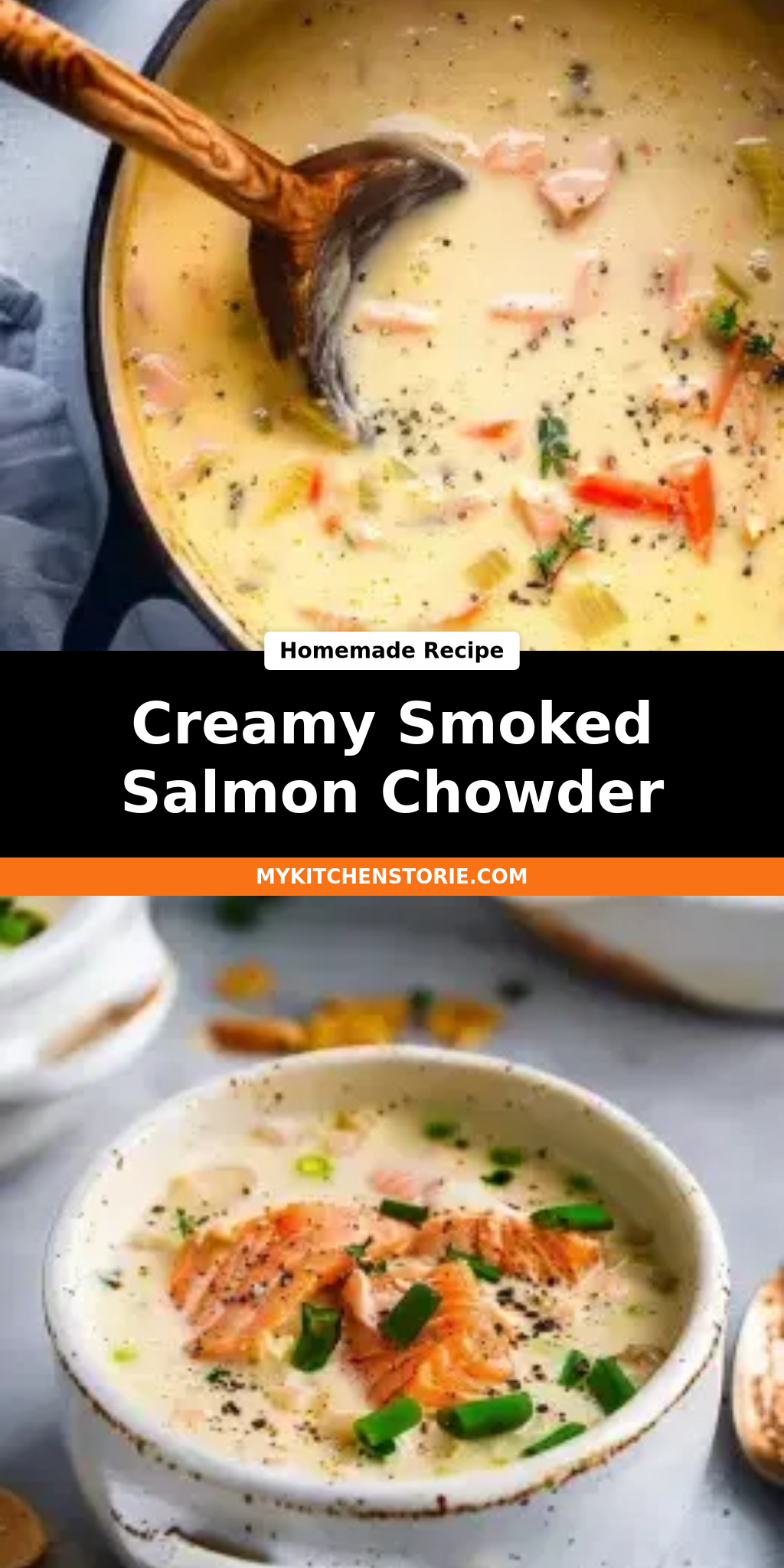 Creamy Smoked Salmon Chowder