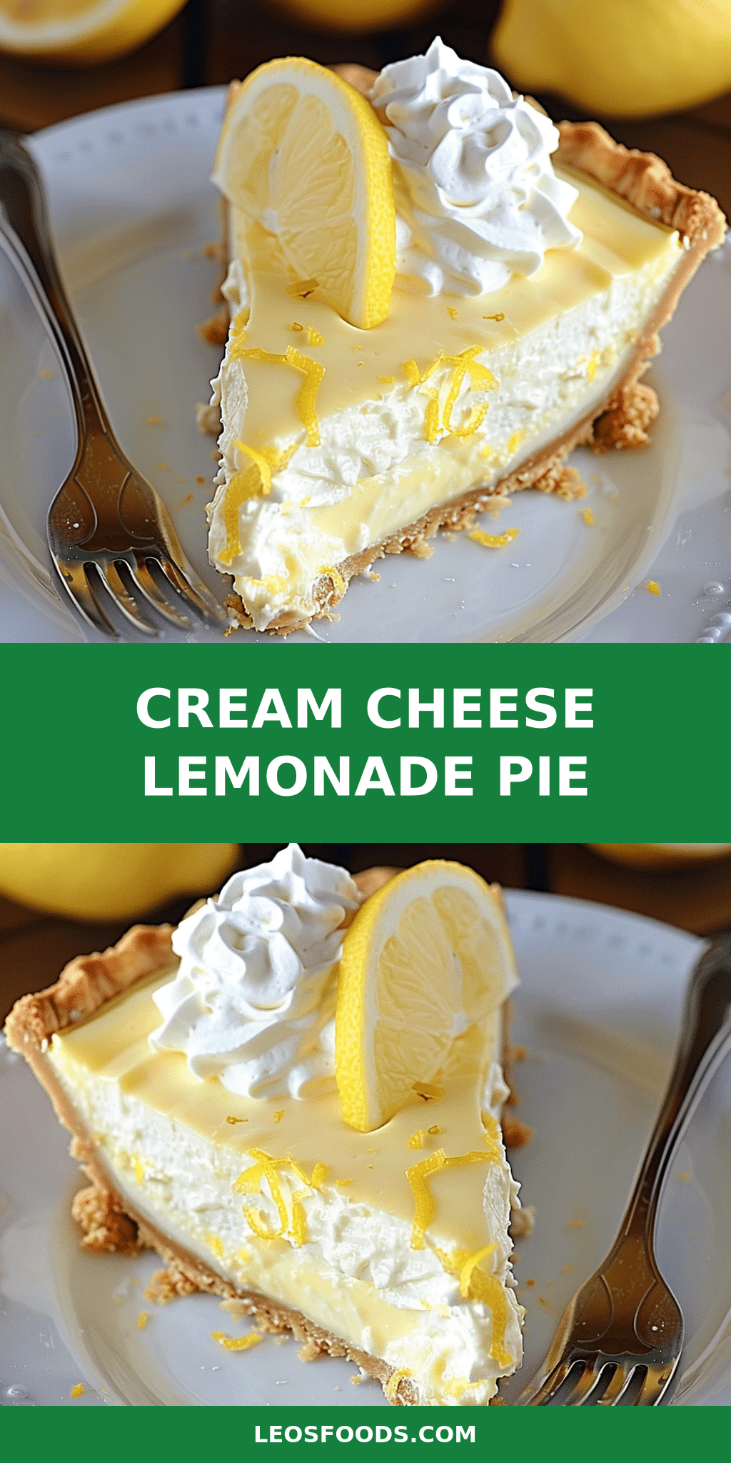 Cream Cheese Lemonade Pie