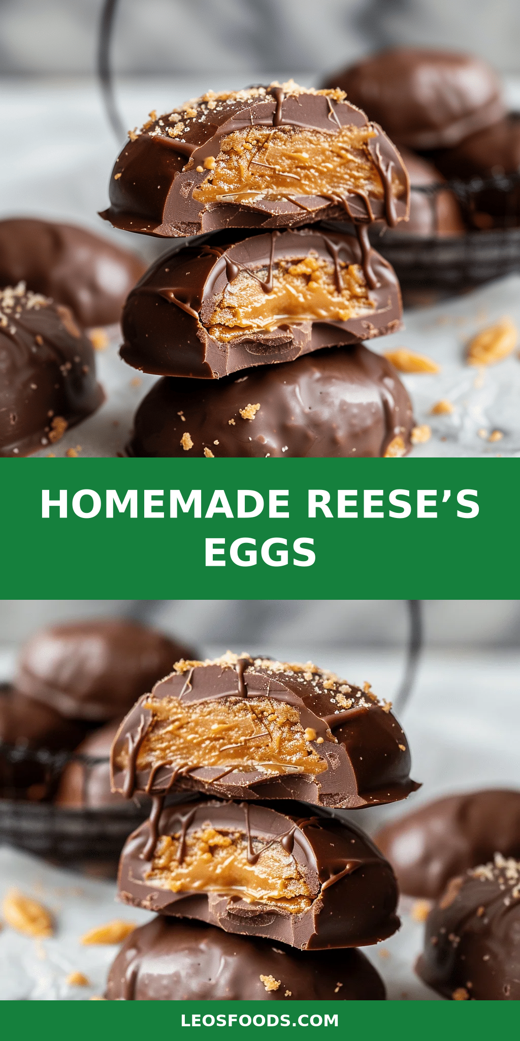 Homemade Reese’s Eggs