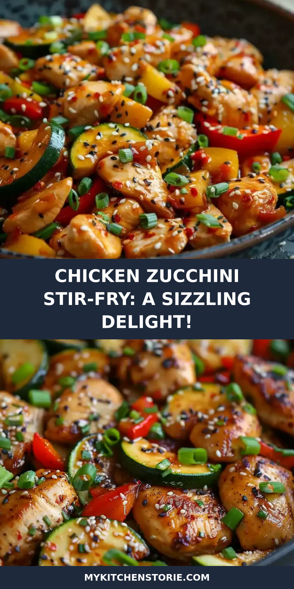 Chicken Zucchini Stir-Fry: A Sizzling Delight!