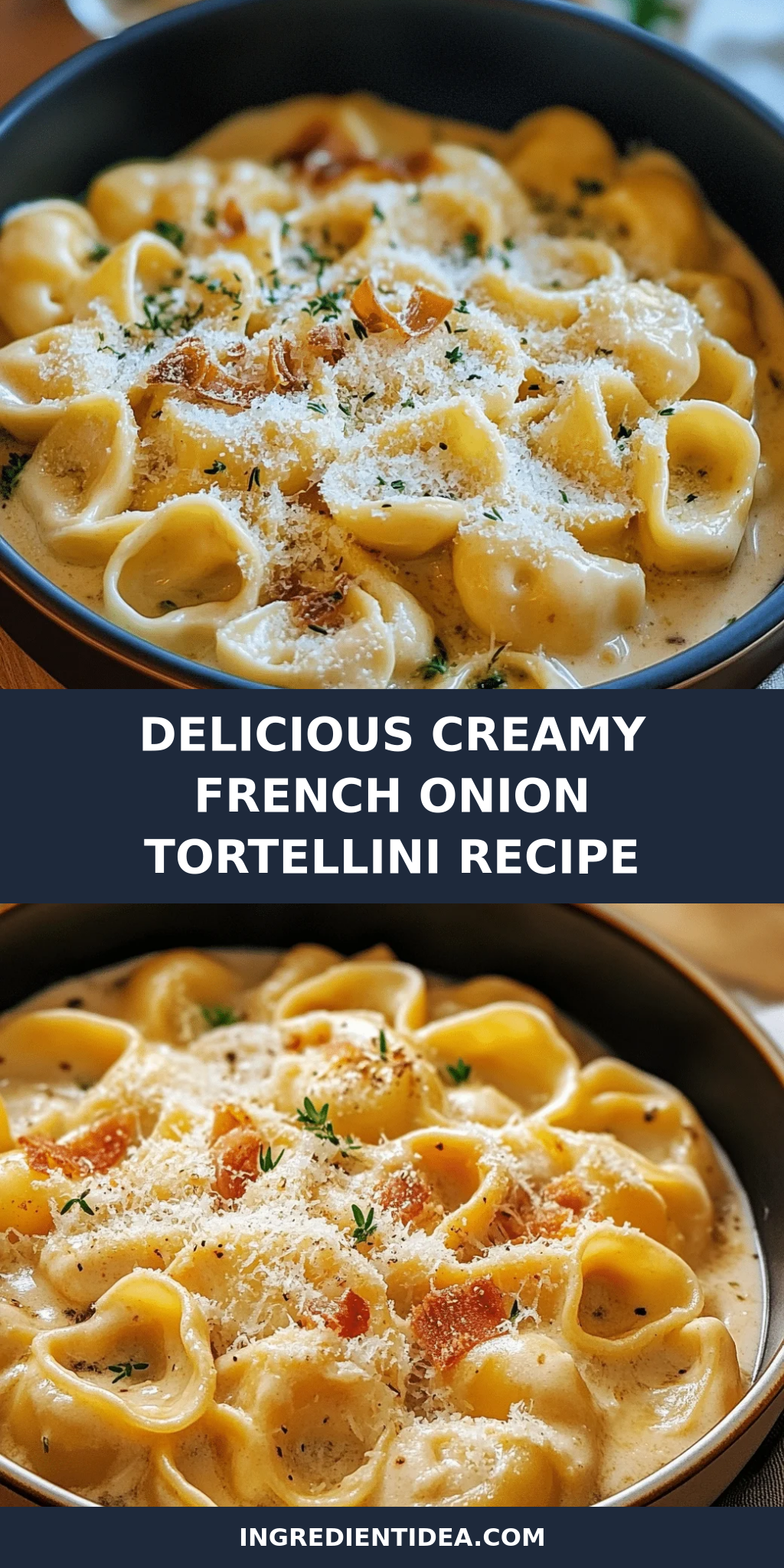 Delicious Creamy French Onion Tortellini Recipe