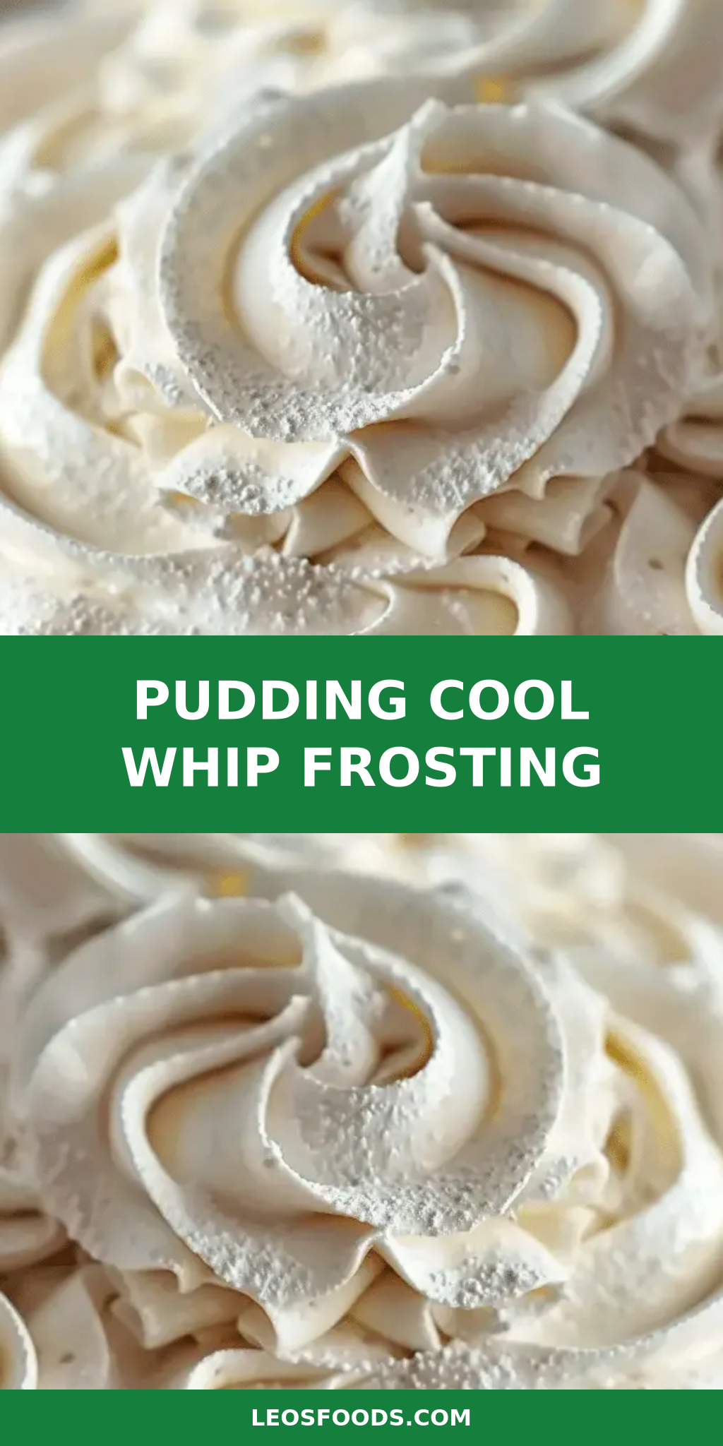 Pudding Cool Whip Frosting