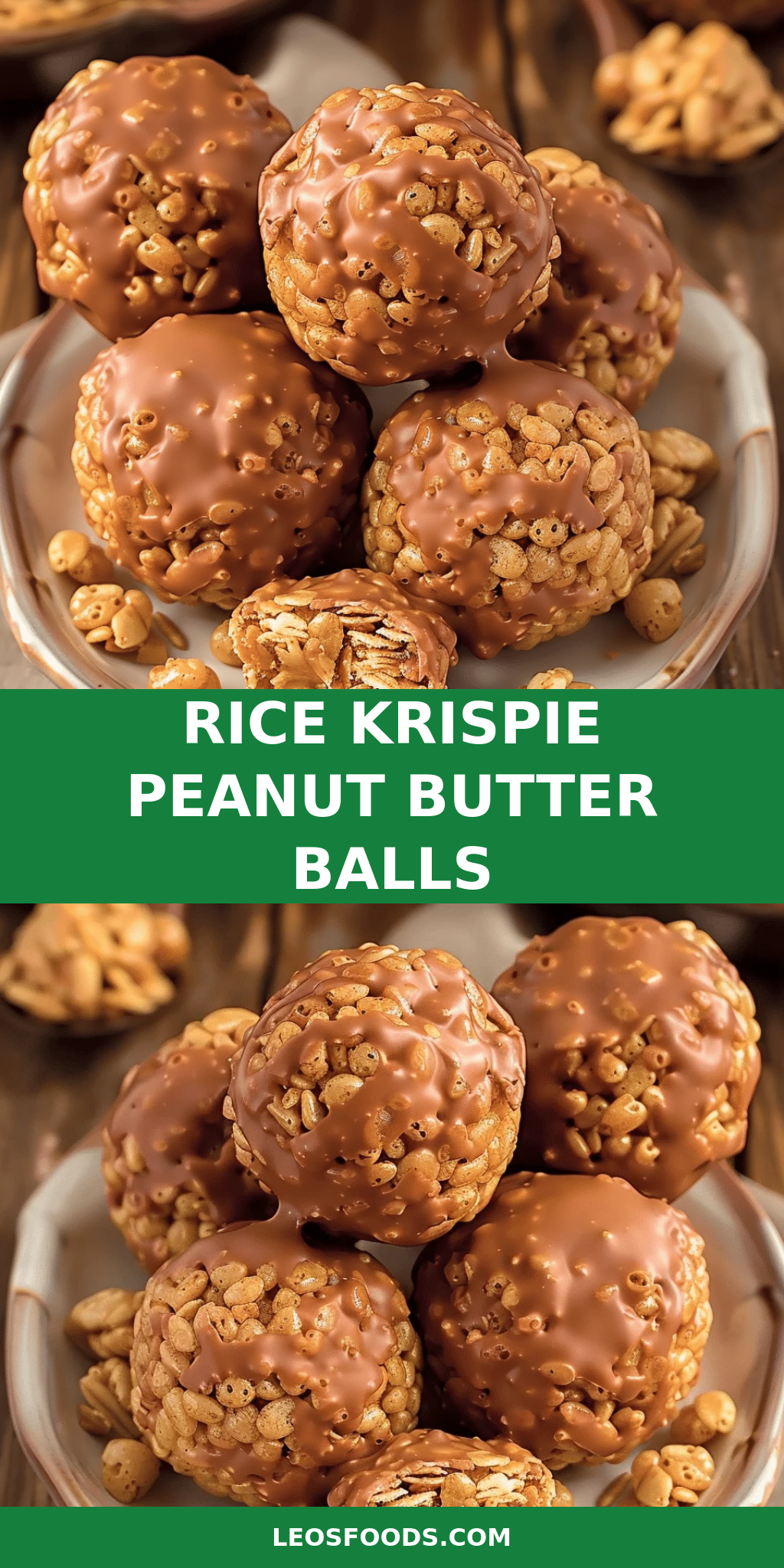 Rice Krispie Peanut Butter Balls