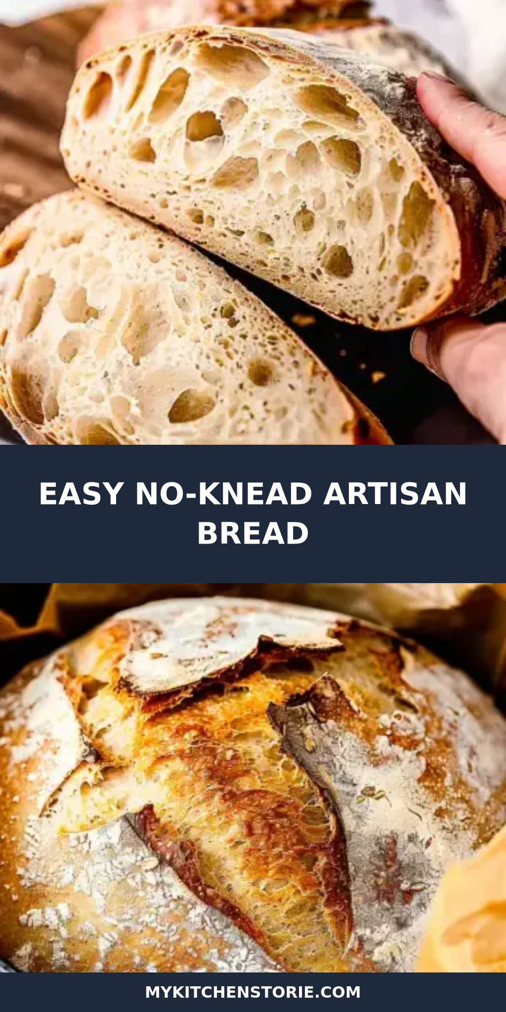 Easy No-Knead Artisan Bread