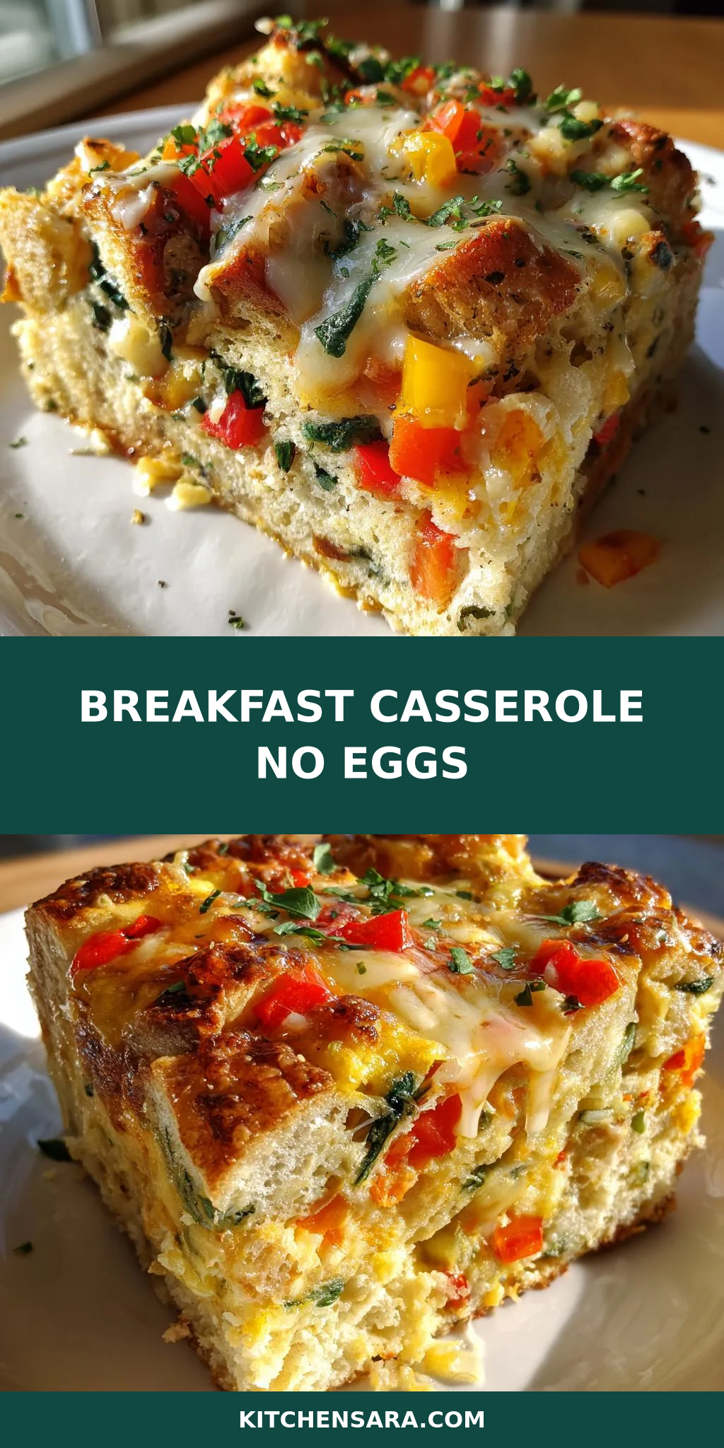 Breakfast Casserole No Eggs