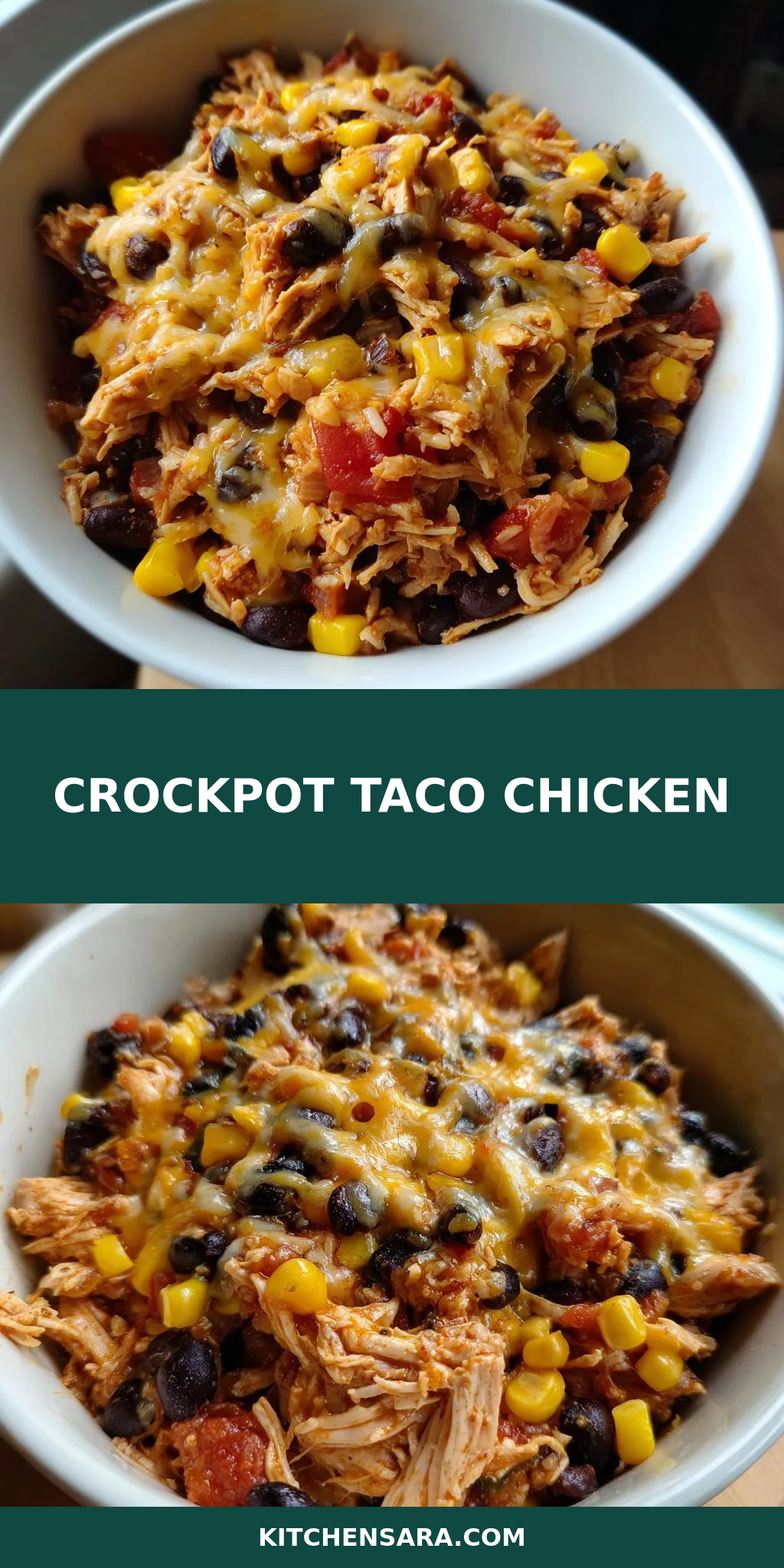 Crockpot Taco Chicken