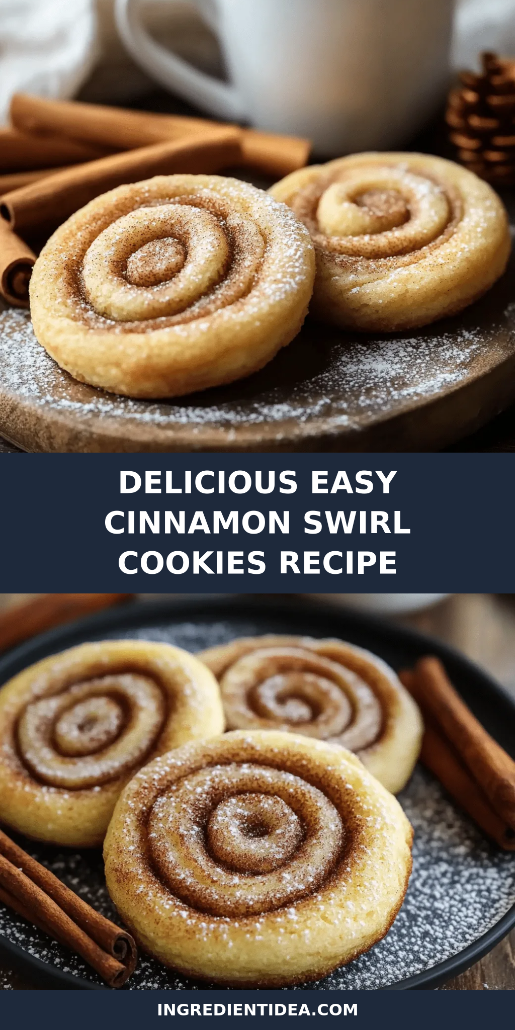 Delicious Easy Cinnamon Swirl Cookies Recipe