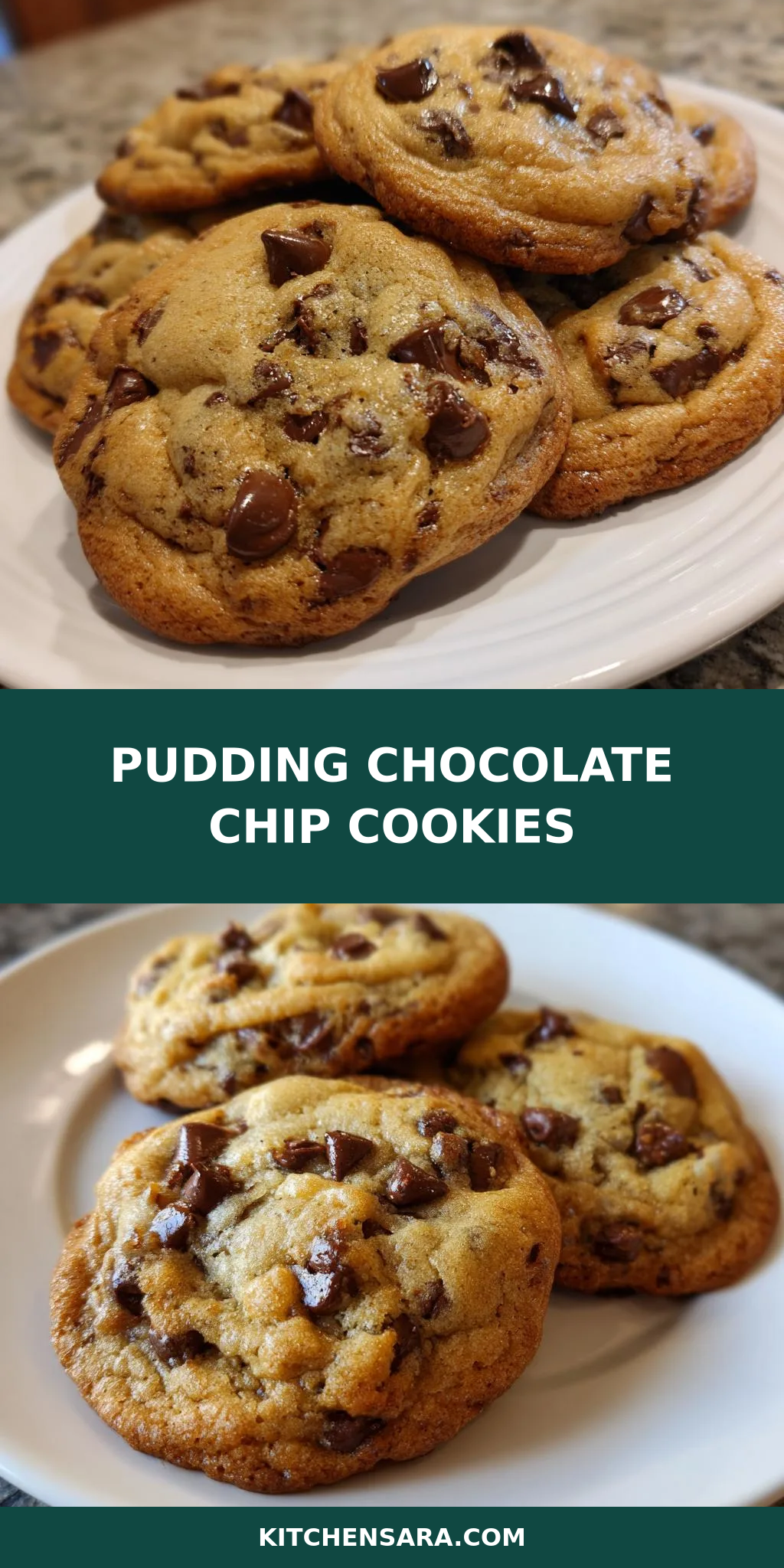 Pudding Chocolate Chip Cookies