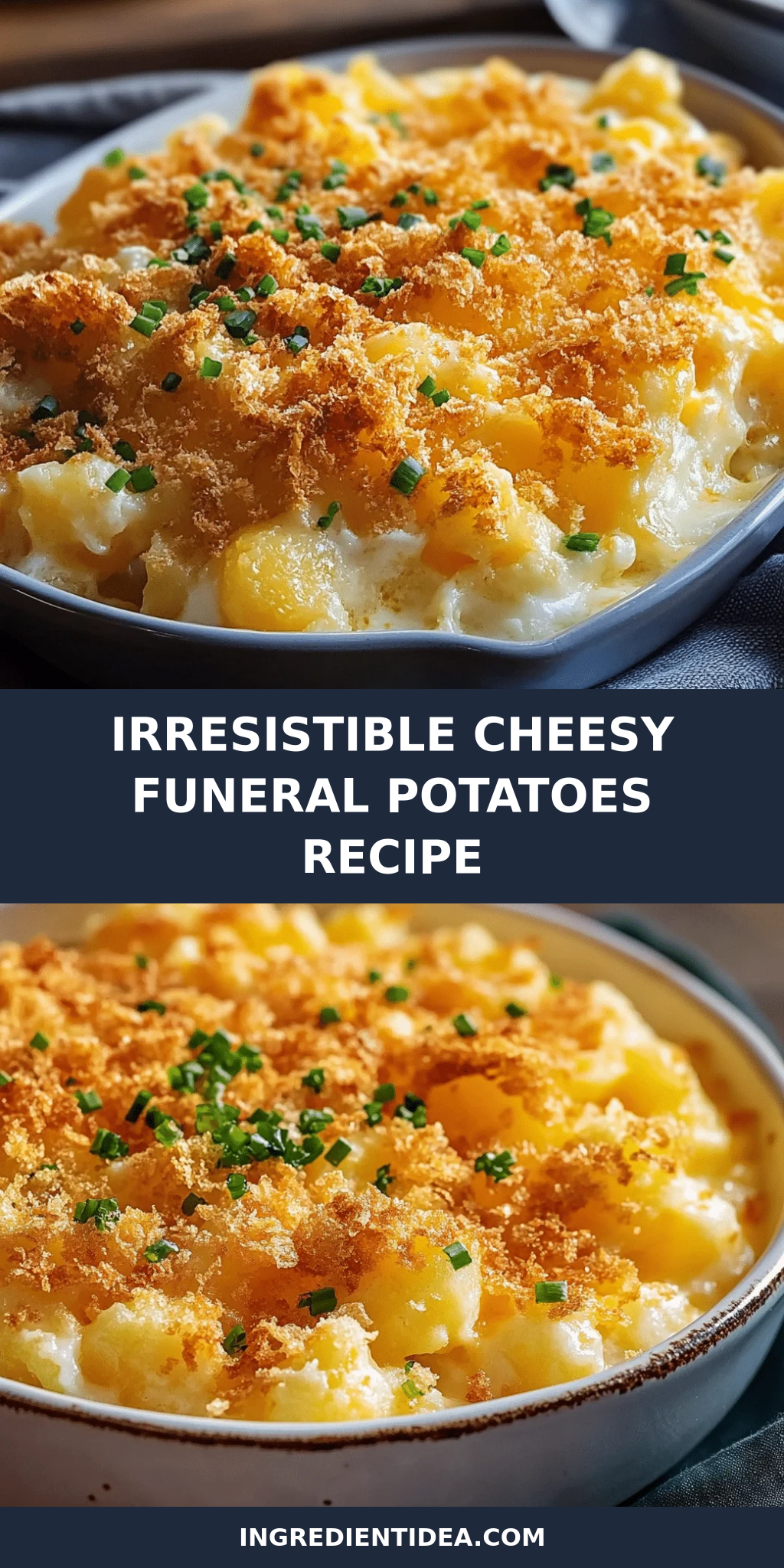 Irresistible Cheesy Funeral Potatoes Recipe