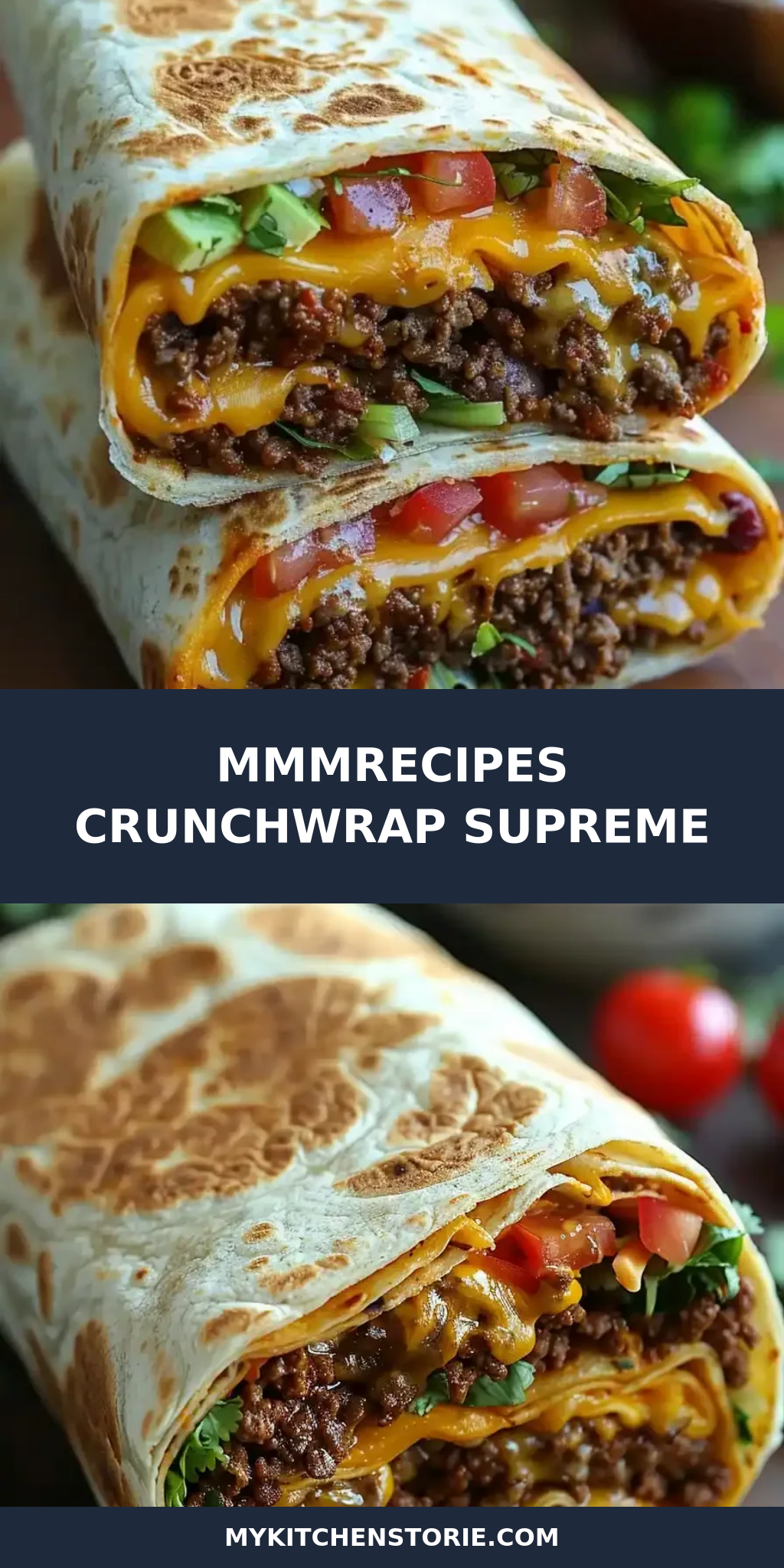 MMMRecipes Crunchwrap Supreme