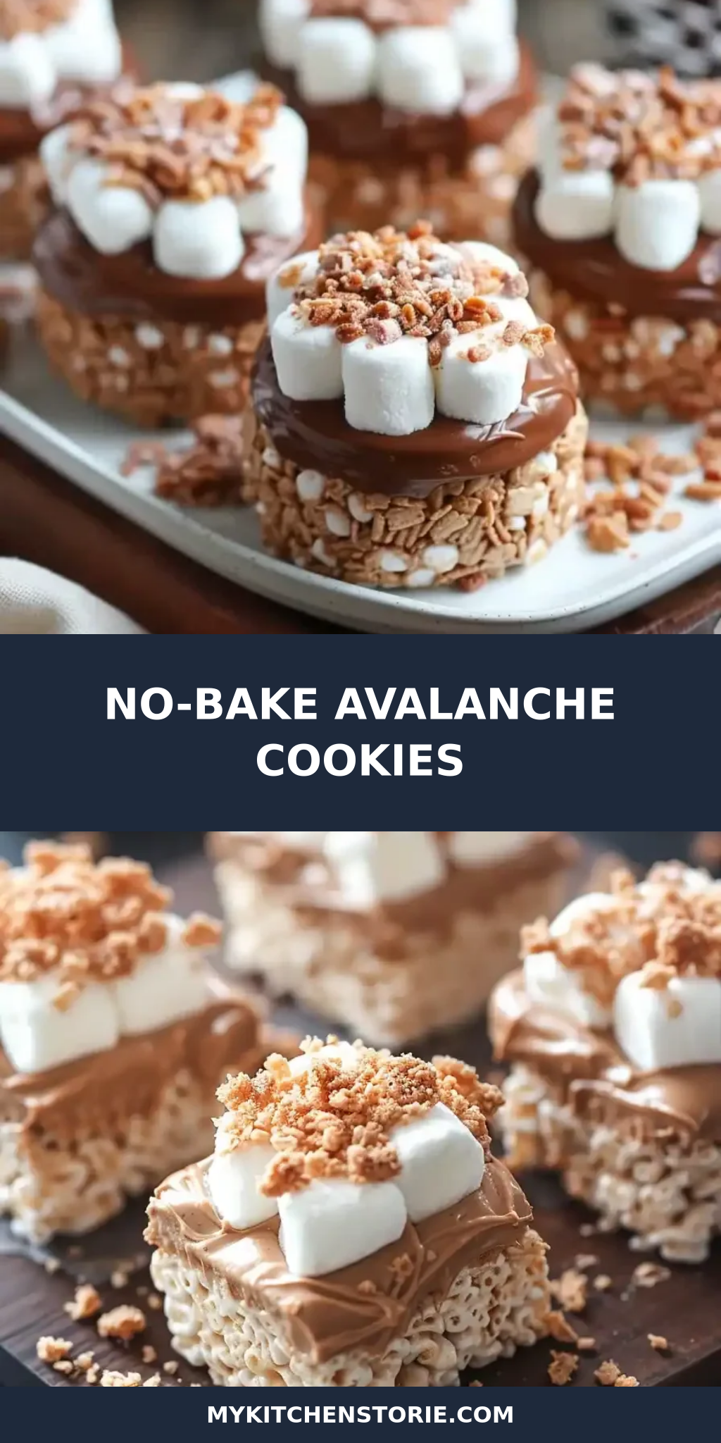 No-Bake Avalanche Cookies