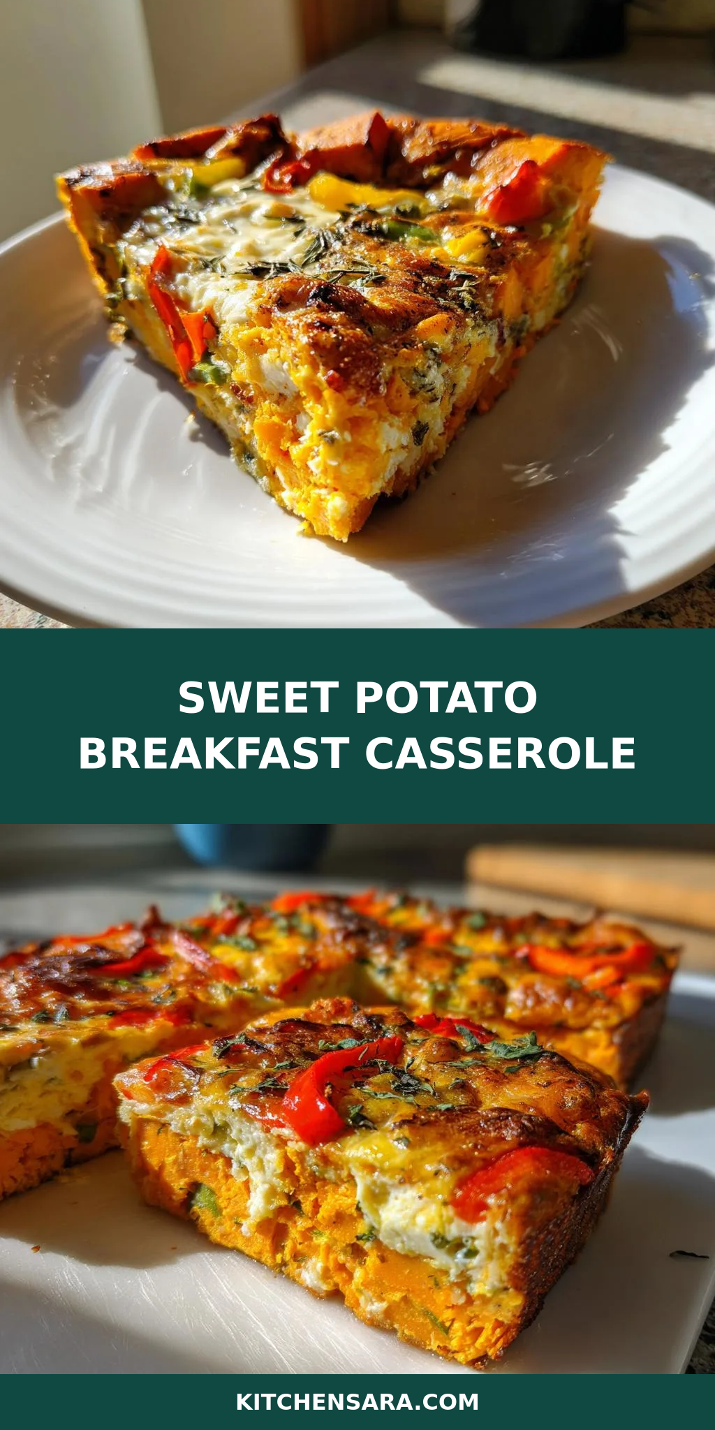Sweet Potato Breakfast Casserole