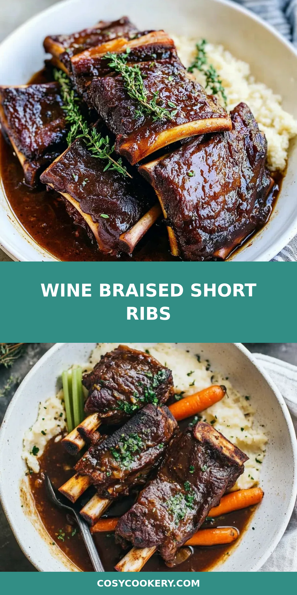 Wine Braised Short Ribs