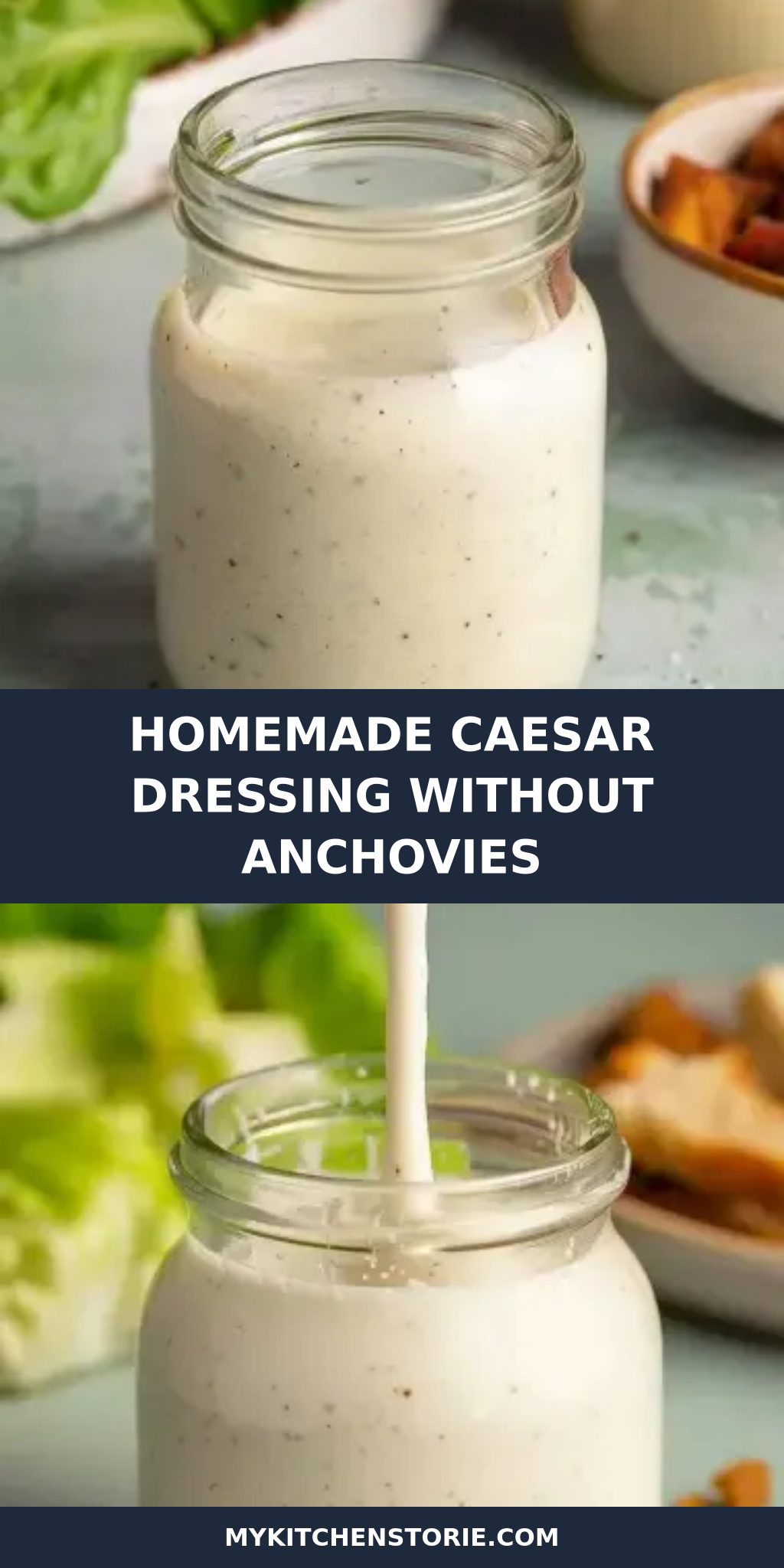 Homemade Caesar Dressing Without Anchovies
